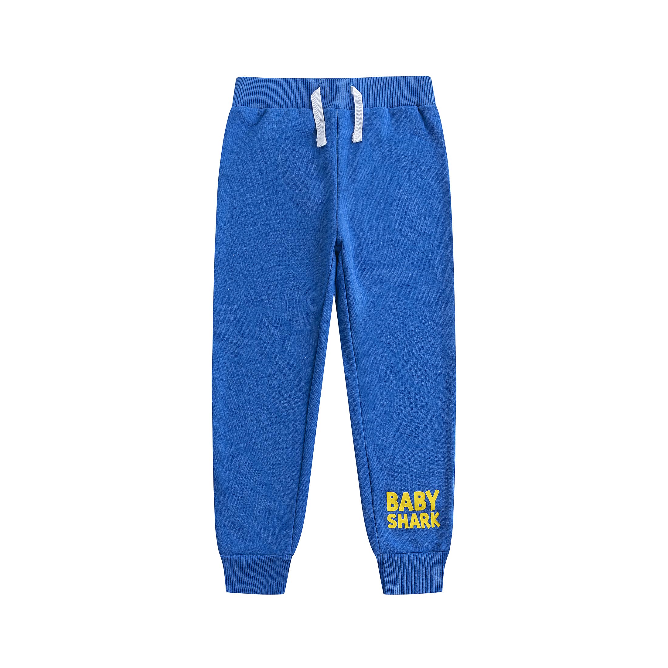 Nickelodeon Baby Shark 2 pezzi pantaloni sportivi per bambini piccoli blu giallo