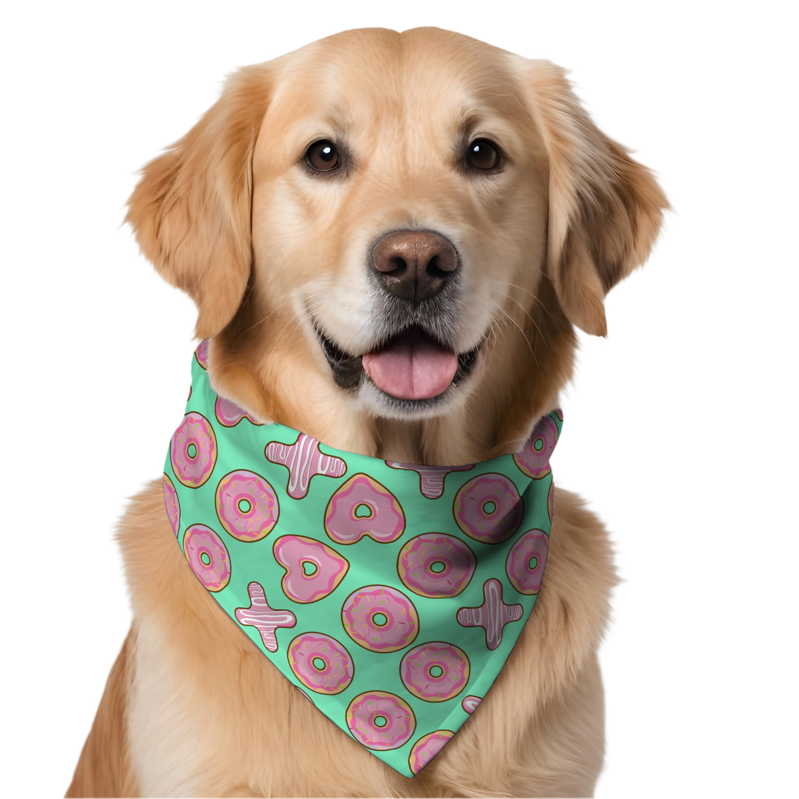 W Brings XOXO Dog Bandana/Scarf | This Stunning Gorgeous Design Dog Bandana Scarf is Perfect Styling Accessory for Dogs Large, Medium & Small. One Size Fits All. (B09V81XH6K) Amazon Price History, Amazon Price Tracker
