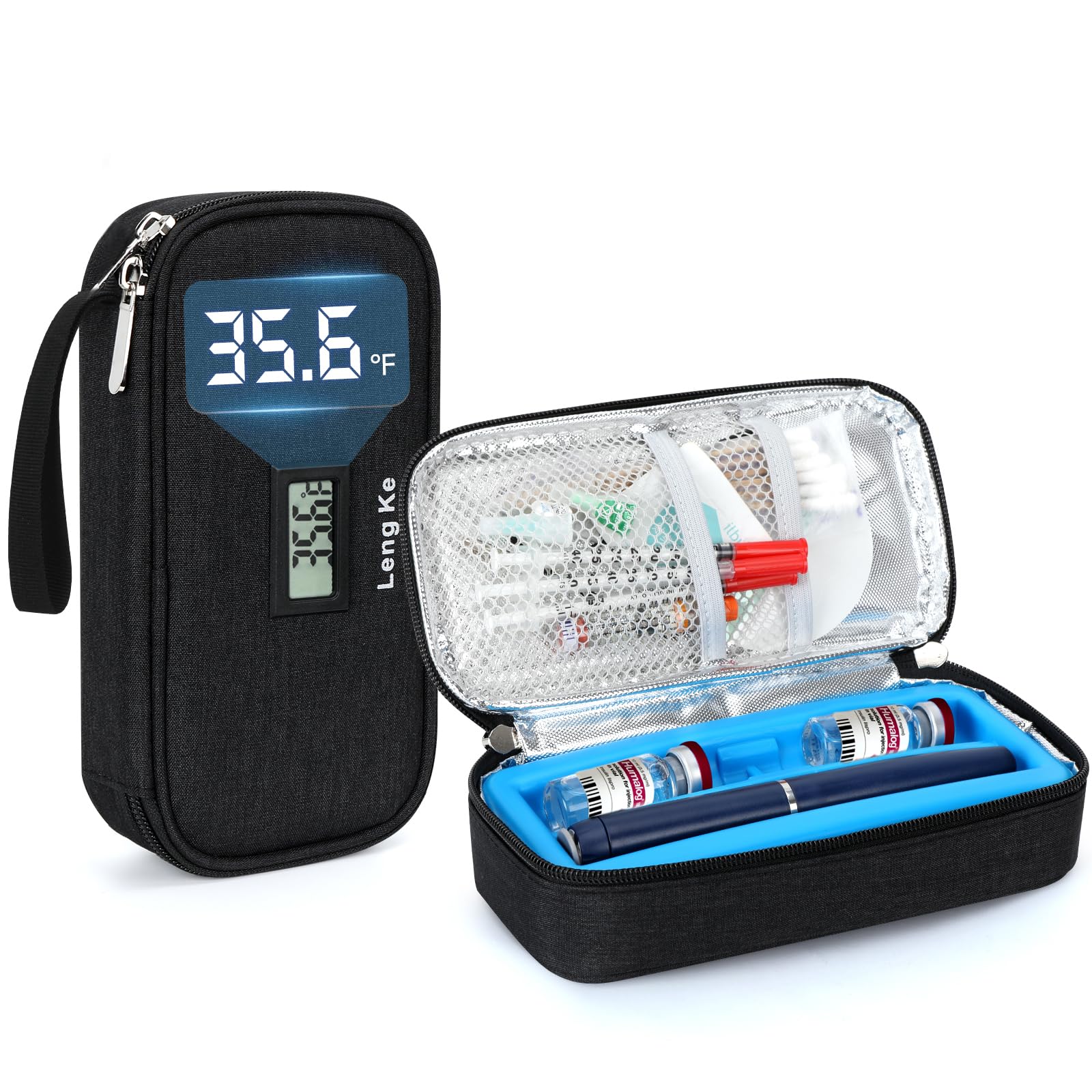 Insulin & peptide Cooler Travel Case
