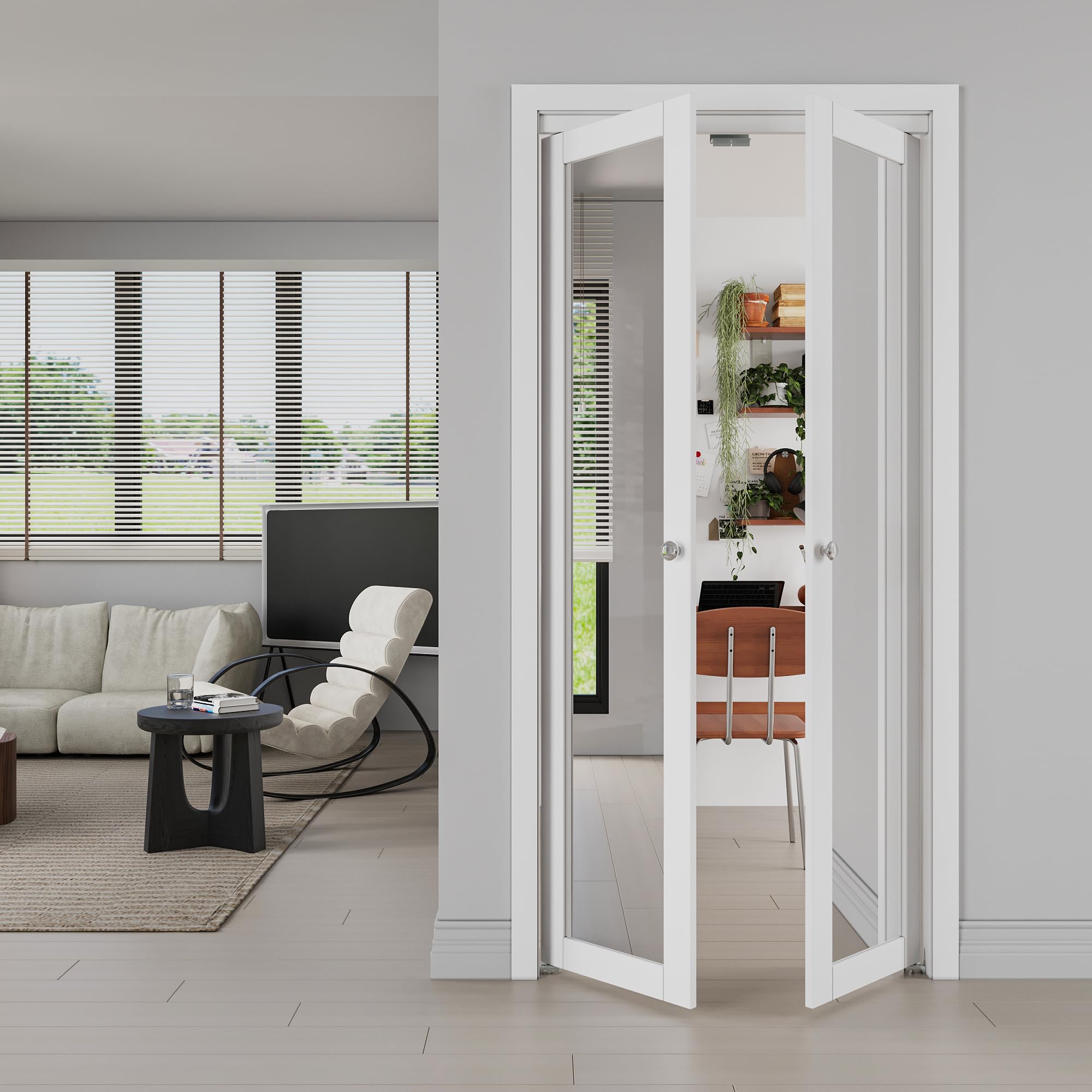 JUJUBON 36x80 French Pivot Door