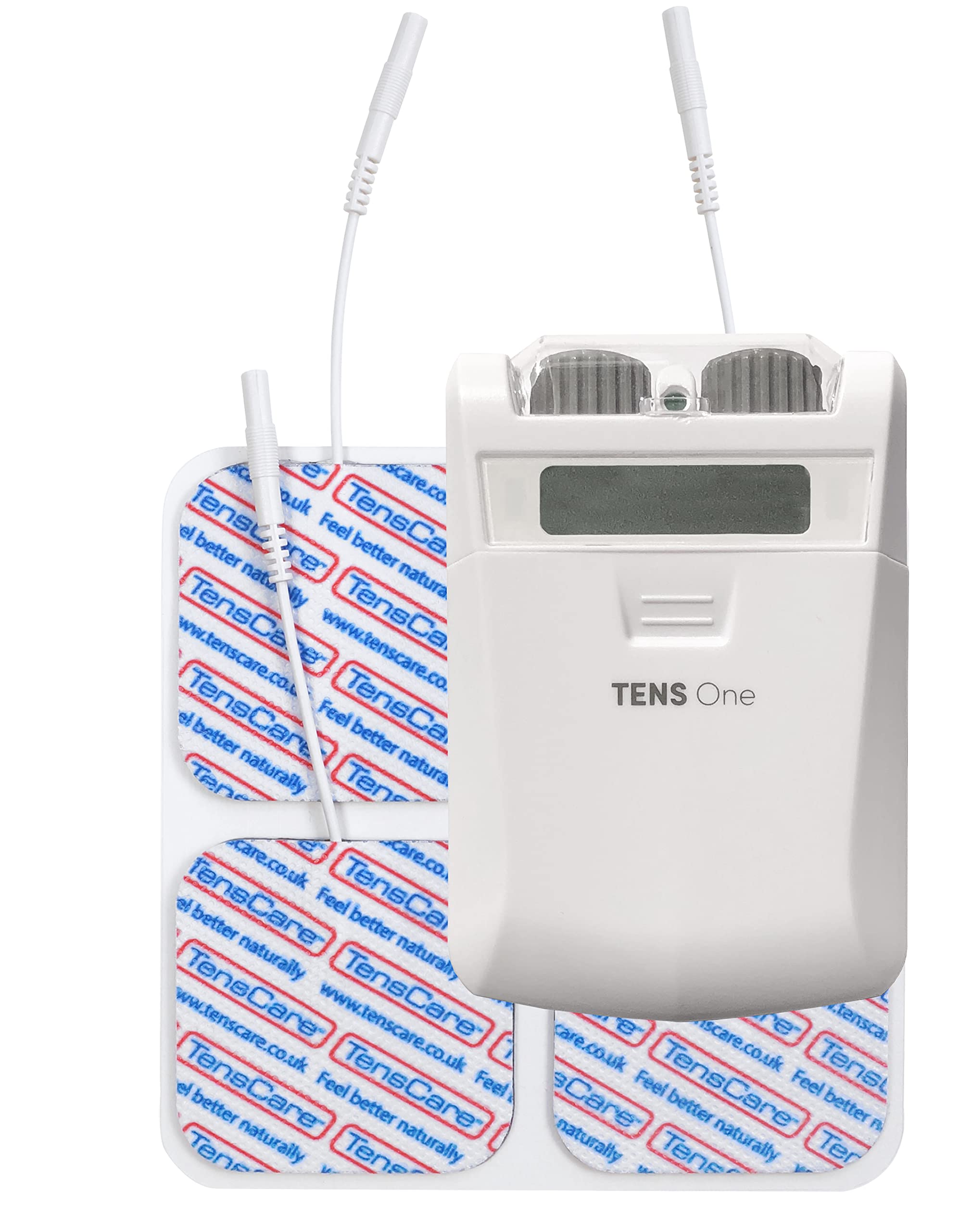 TensCare TENSOne - Clinically Proven TENS Technology. Rotary Dials to Alter Intensity. Analogue Dual Channel TENS Unit for Pain Relief Management - Perfect for Chronic, Actue and Musculoskeletal Pains