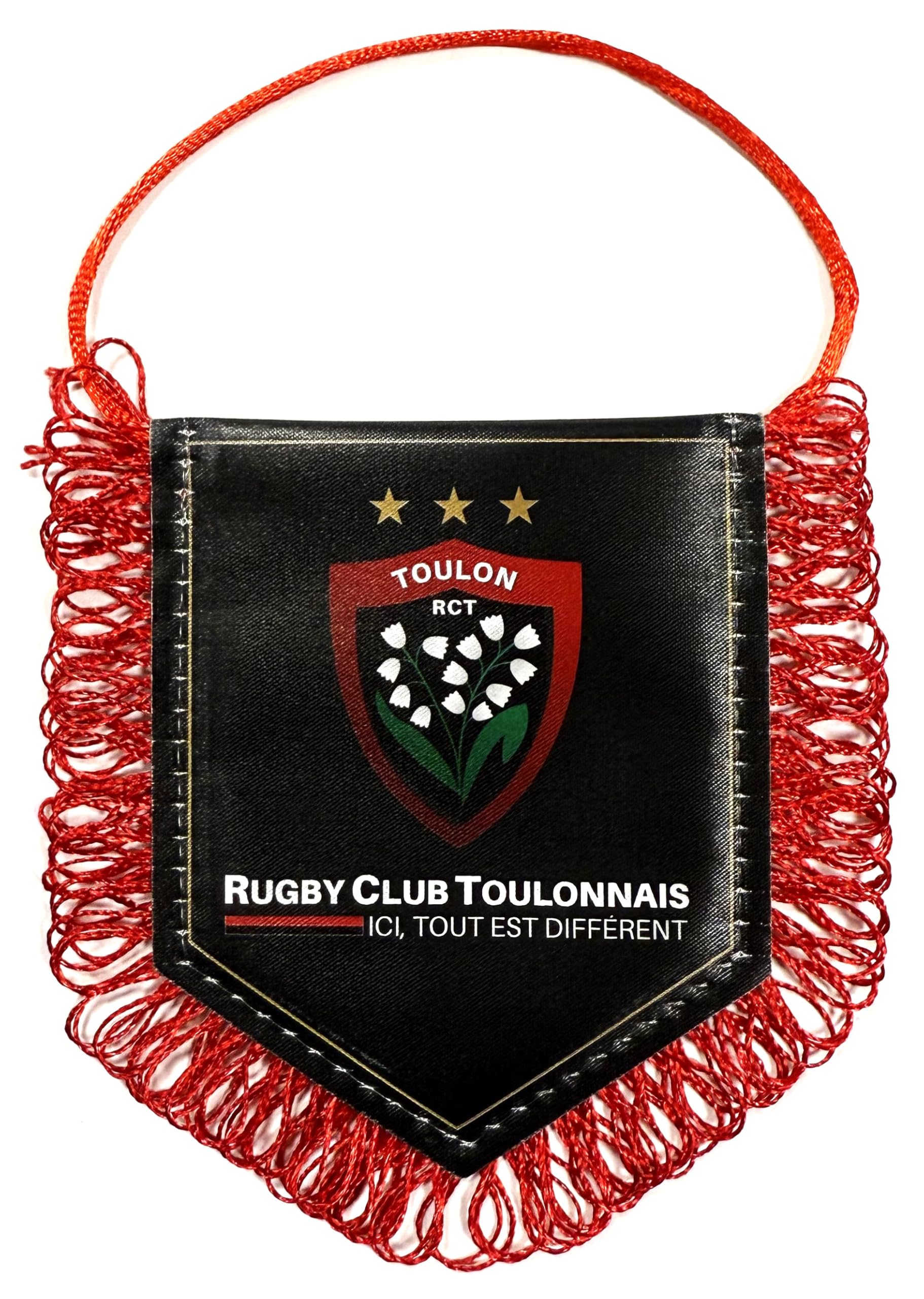 Fanion Vintage Rugby Club Toulonnais – Supporter Années 80