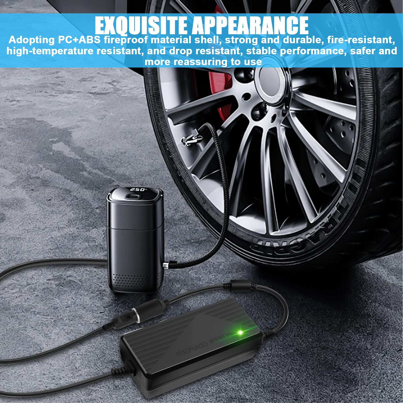 180 W 15 A adapter sieciowy do samochodu, przetwornica napięcia 220 V na 12 V, AC na DC, adapter do gniazda zapalniczki samochodowej, adapter do pompowania opon, lodówki, odkurzacza samochodowego