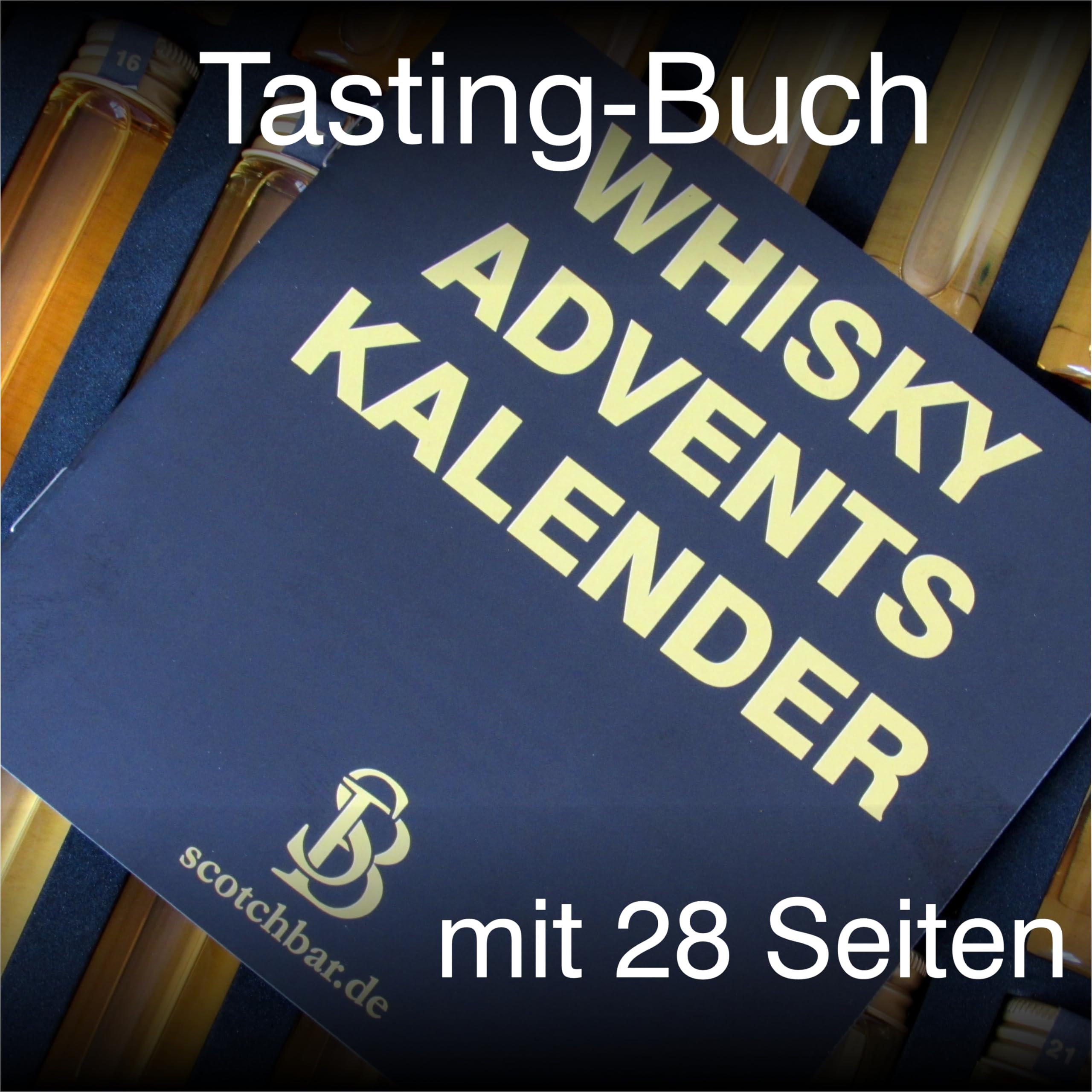 Whisky Adventskalender 24 x 20ml aus Schottland, Irland, USA und Kanada