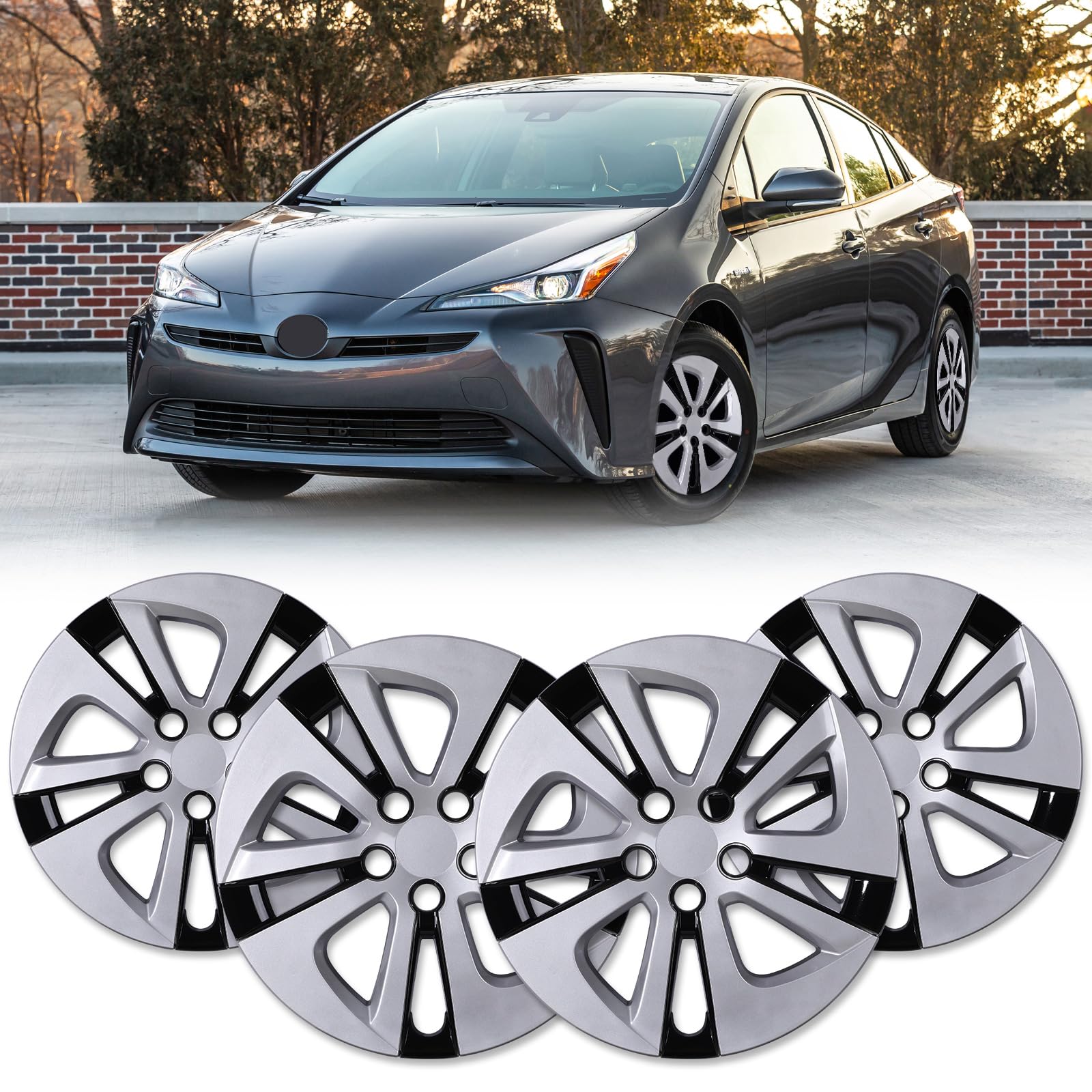 Amazon.com: 15 Inch Hubcaps for 2016-2022 Prius, 2017-2022 Prius