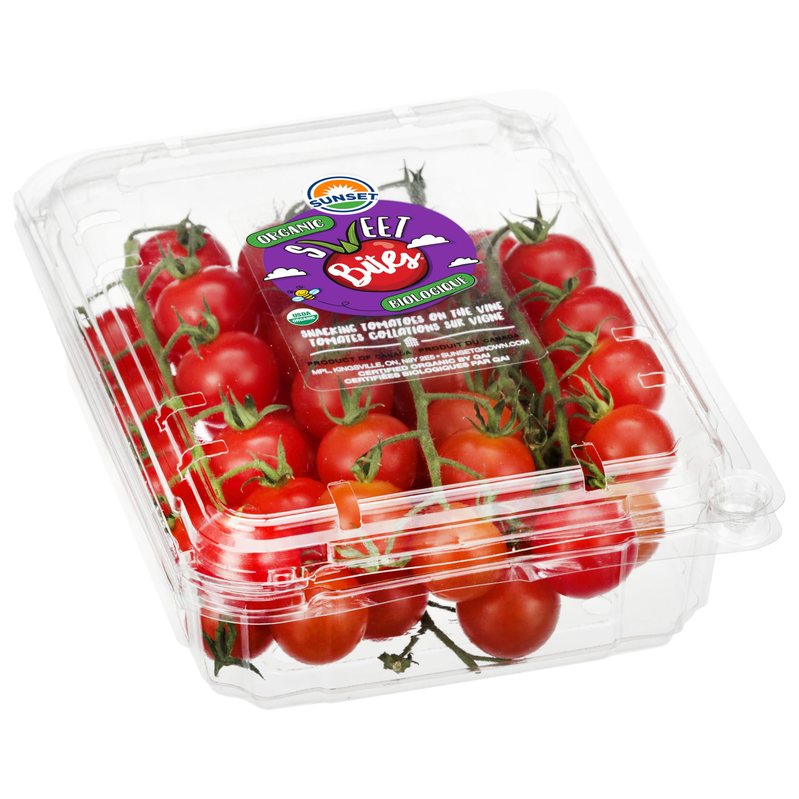 Amazon.com: Sunset Organic Flavor Bomb Cherry Tomatoes, 12 OZ