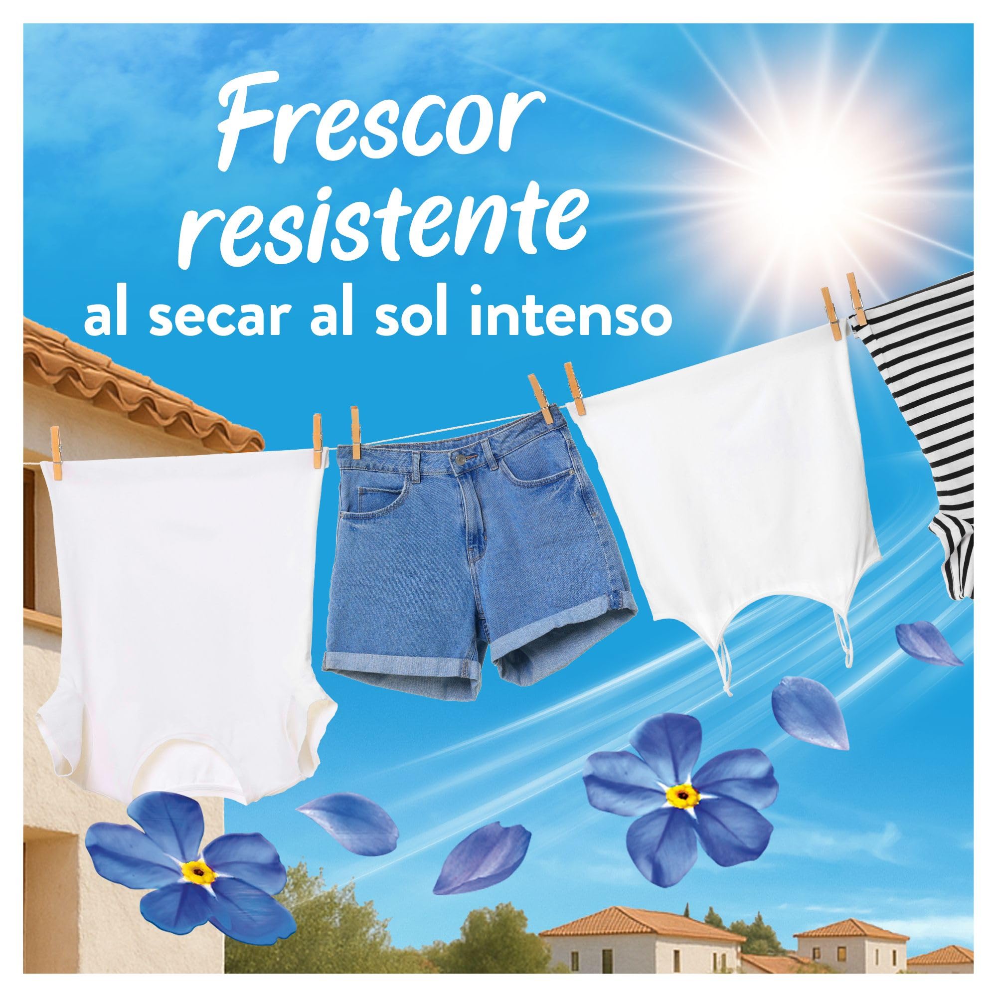 Lenor Aire Fresco Suavizante Para Ropa Frescor Alpino 36 Lavados, 6 X 504ml, Frescor Resistente Al Secar En Ambientes Húmedos O Al Sol Intenso