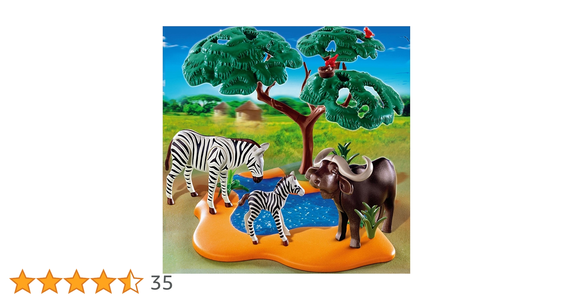 Playmobil - 4828 - Building Set - African Buffalo with