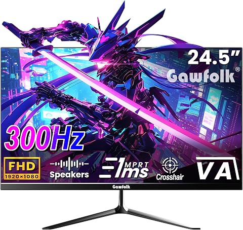 Gawfolk Gaming Monitor 24,5 Zoll