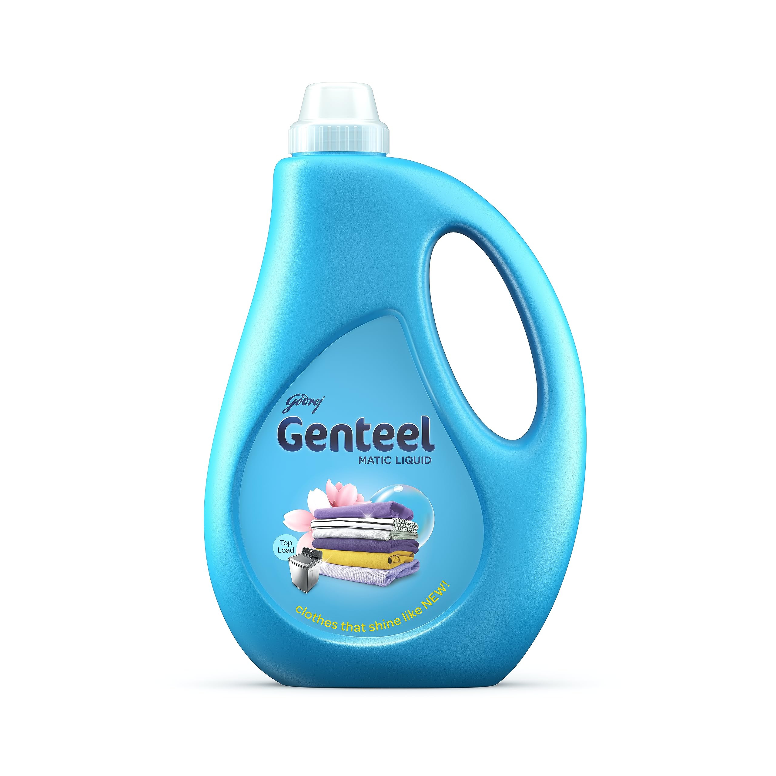 Genteel Washomatic - Liquid Detergent for Top and Front Load Washing Machine (1kg)