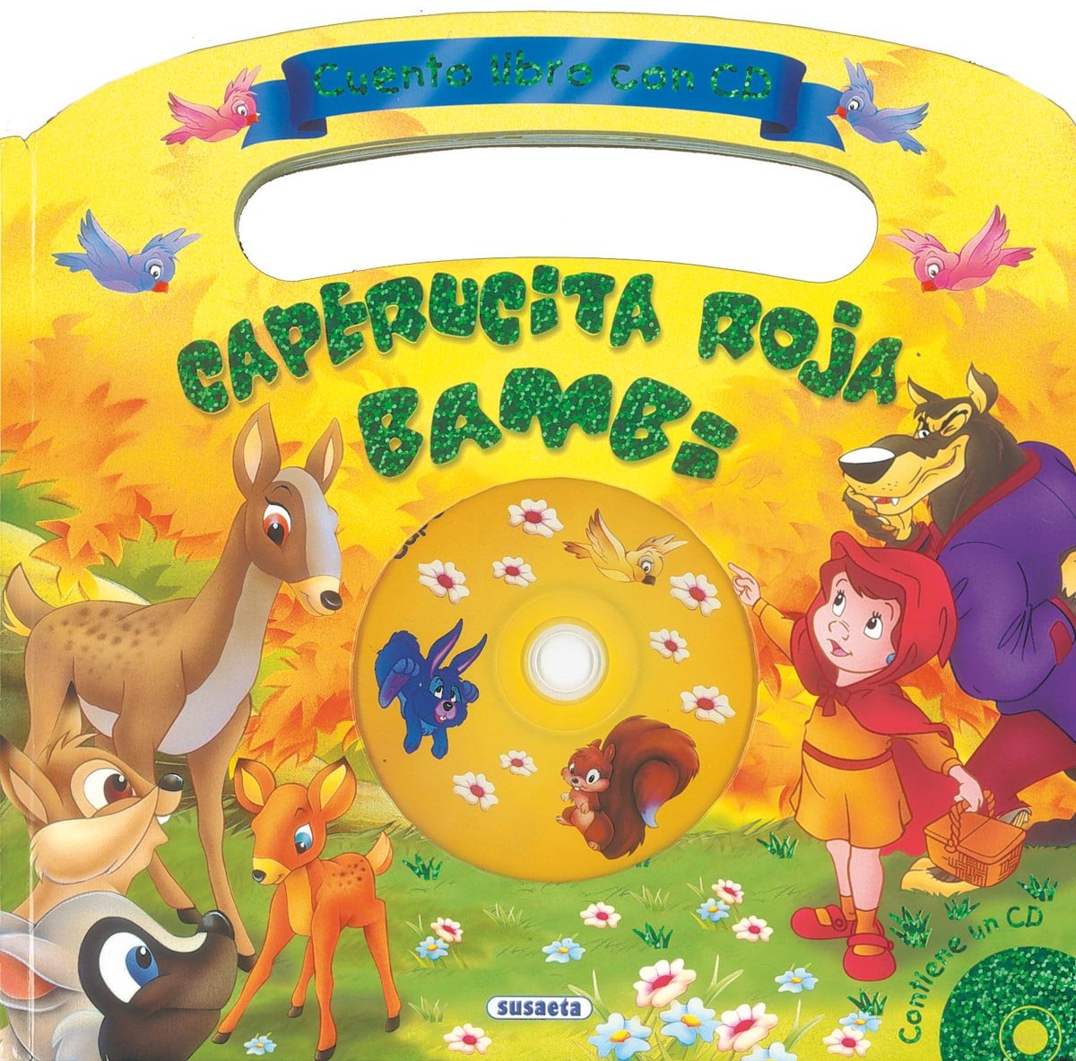 Caperucita Roja - Bambi (Libro + Cd-Rom)