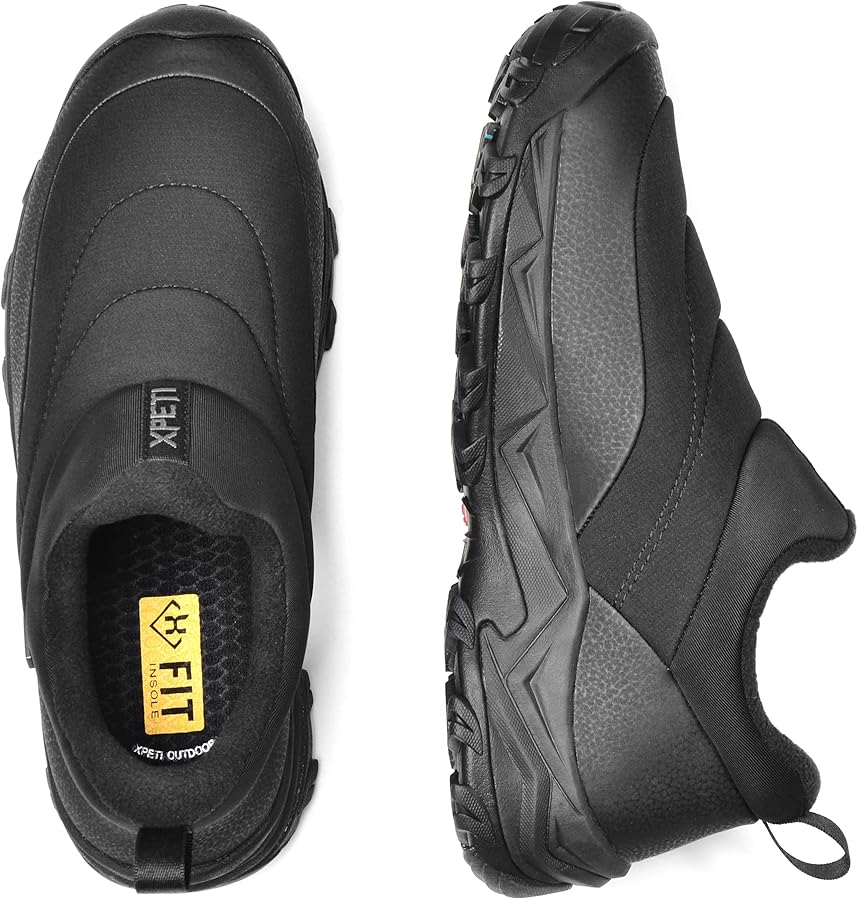 Amazon.com | XPETI Winter Snow Casual Slip-on Loafers for Men