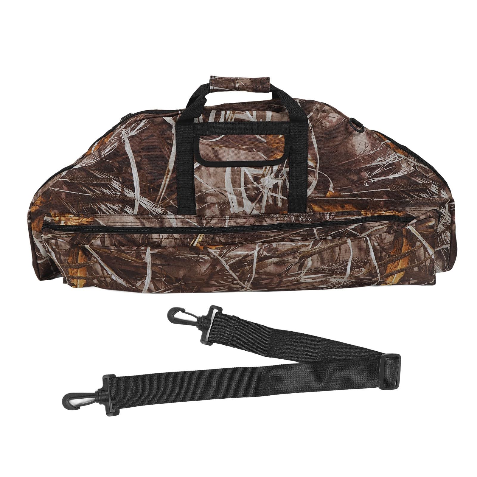 Borsa per Compound in Tela, Design Leggero da 95 Cm | Tasche multiple, tela resistente, cinghie regolabili, perfette per il tiro con l\'