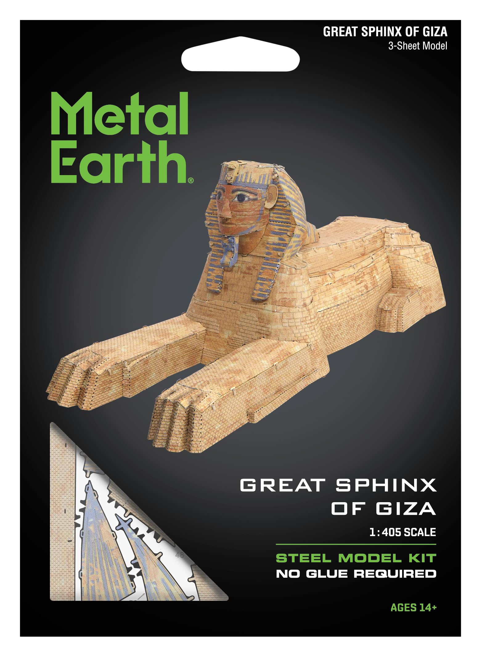 Metal Earth Great Sphinx of Giza 3D Metal Model Kit Fascinations - Image 6
