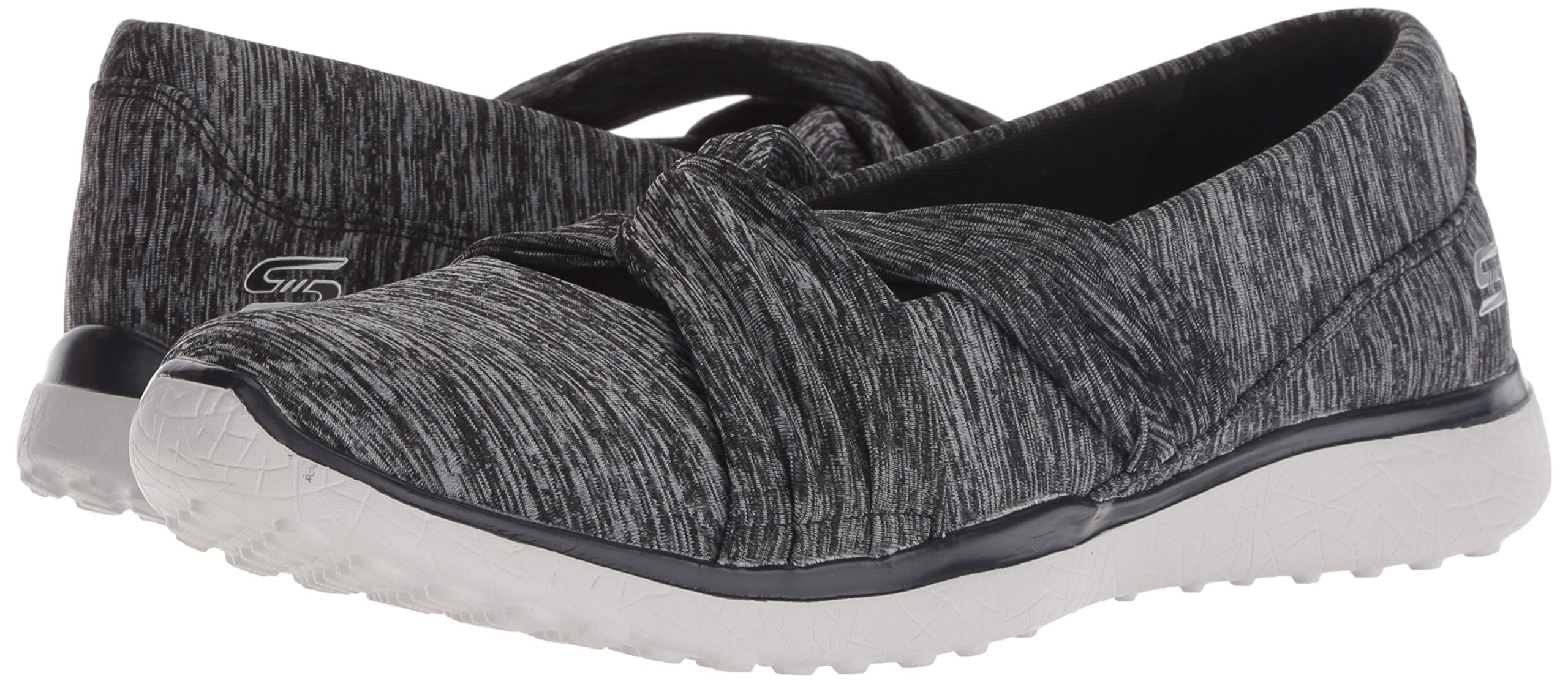 Skechers Womens Microburst Knot Concerned Sneaker Desertcart