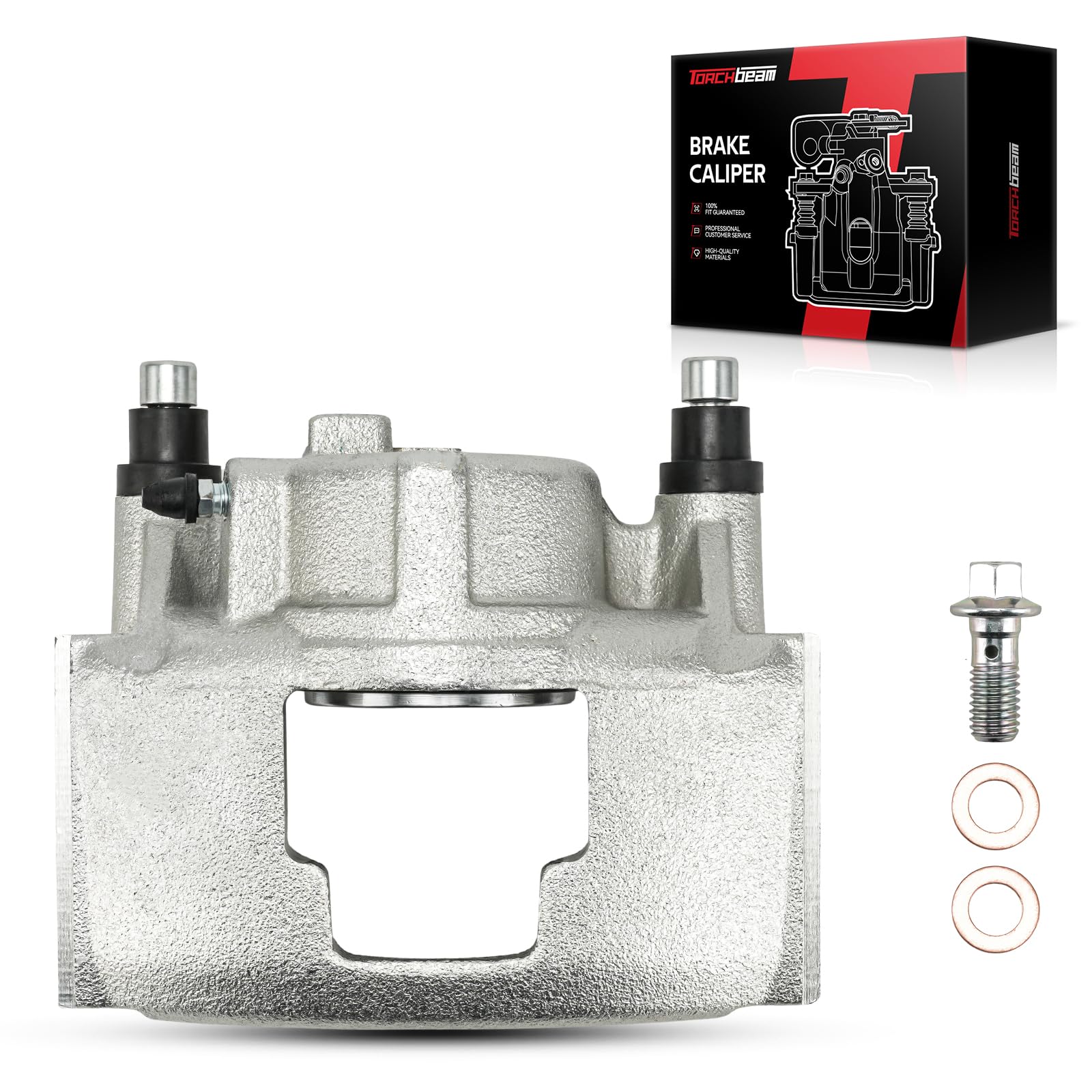 Torchbeam Front Left Caliper w/Bracket Fit for C1500 Suburban 1992-1999