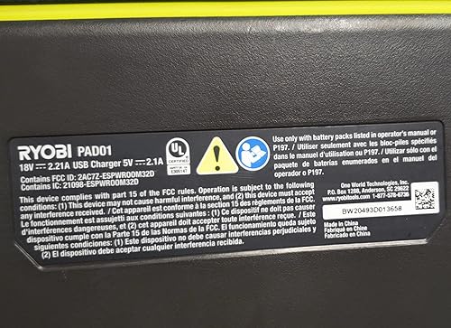 Miniatura 5 de RYOBI Altavoz Bluetooth ONE+ de 18V (solo herramienta)