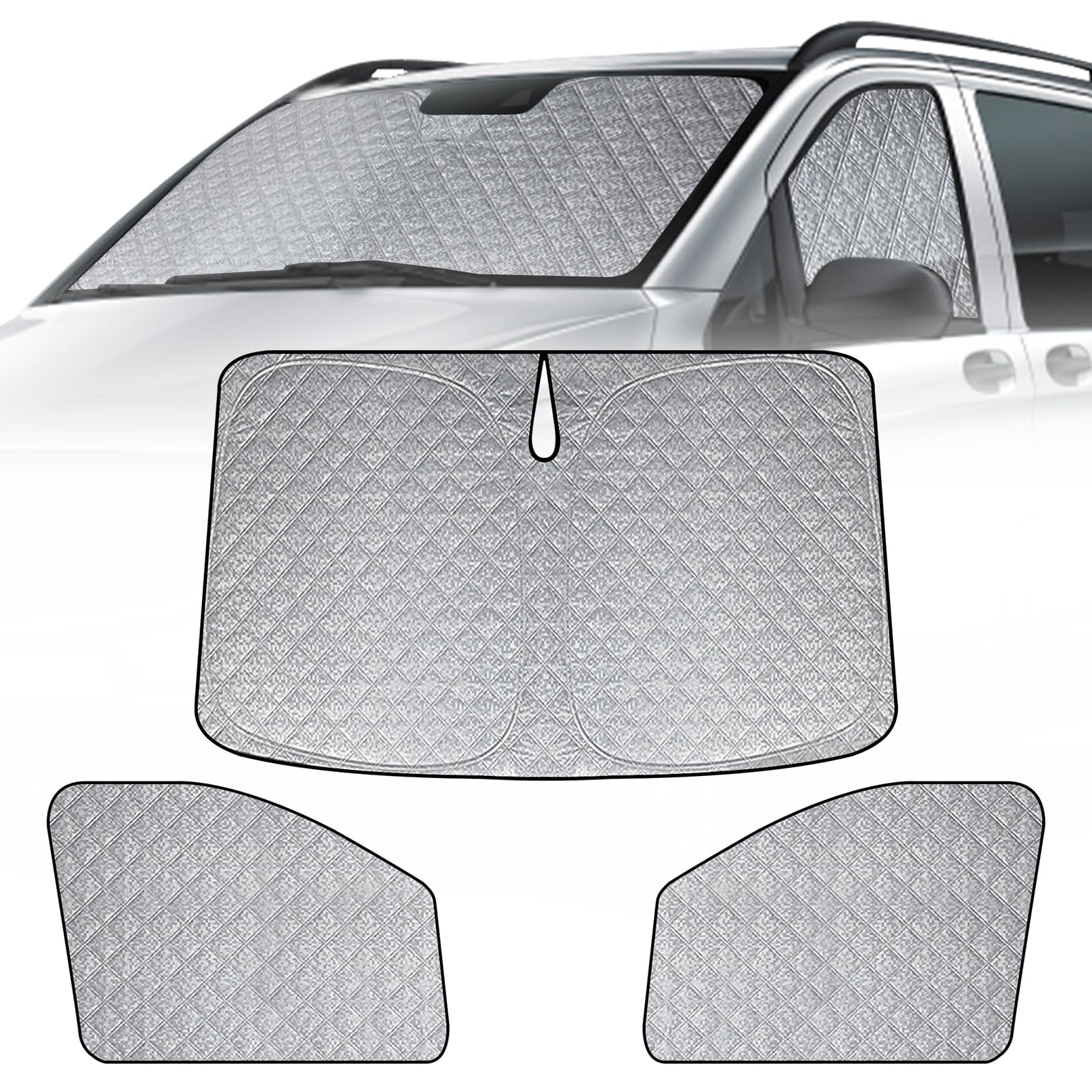 Pare-soleil Pour Mercedes-Benz Vito III W447 (2014-2025) - Rotatif 360° - Protection UV Et Chaleur