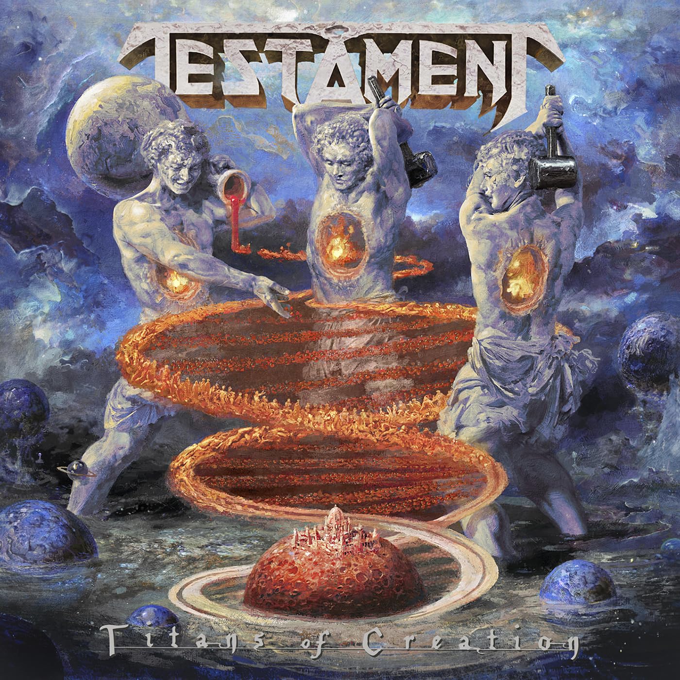 Testament Titans of Creation 2lp (Black) LP Vinyl NEW