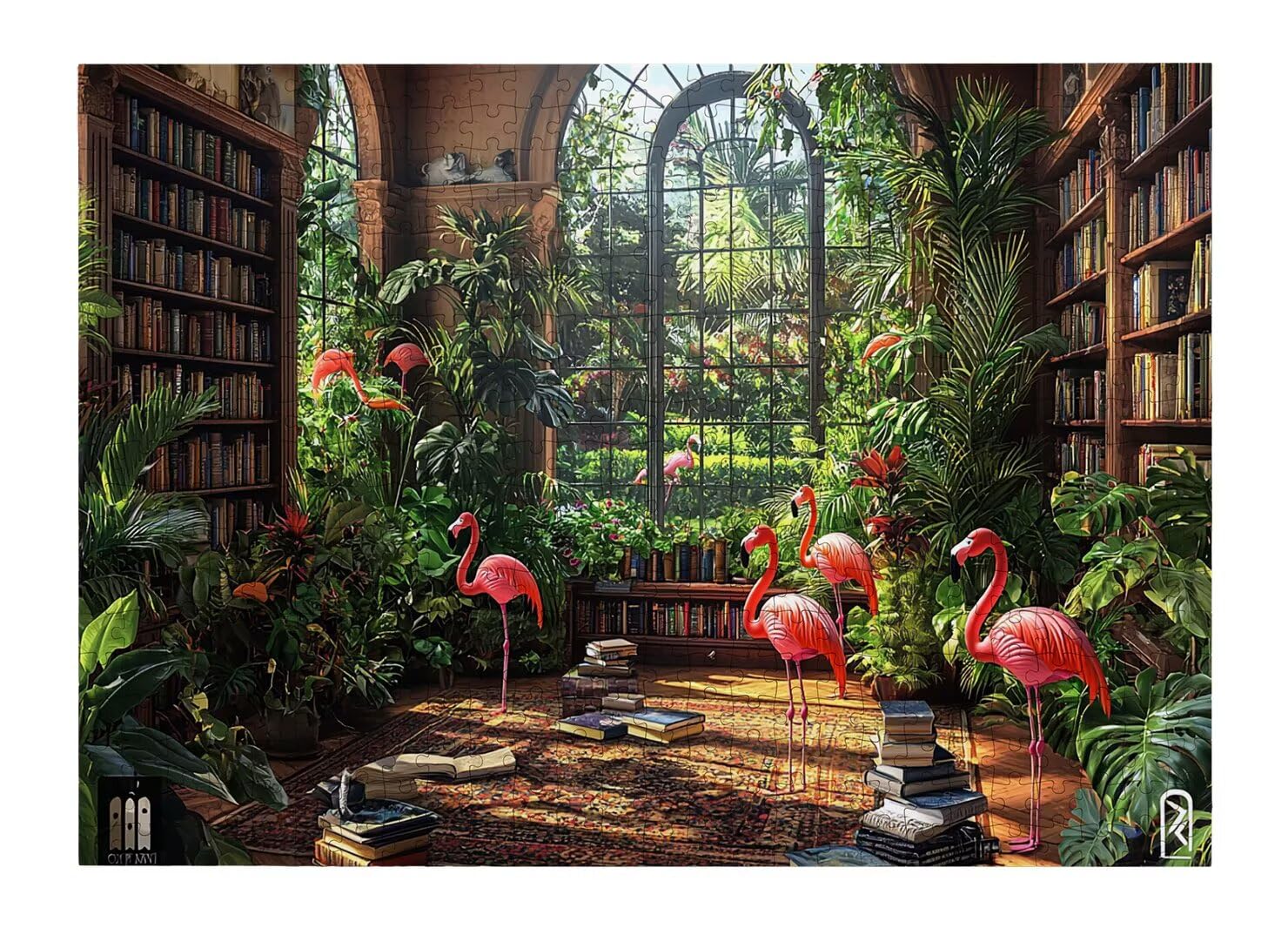 Puzzle 1500 Pezzi, Puzzle Tropicale per Adulti, 87x57cm, Compact Box -4472
