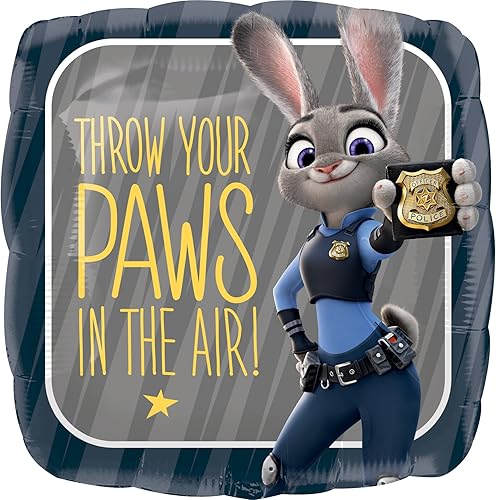 Mayflower Products Zootopia - Globo de 17 pulgadas (cada uno)