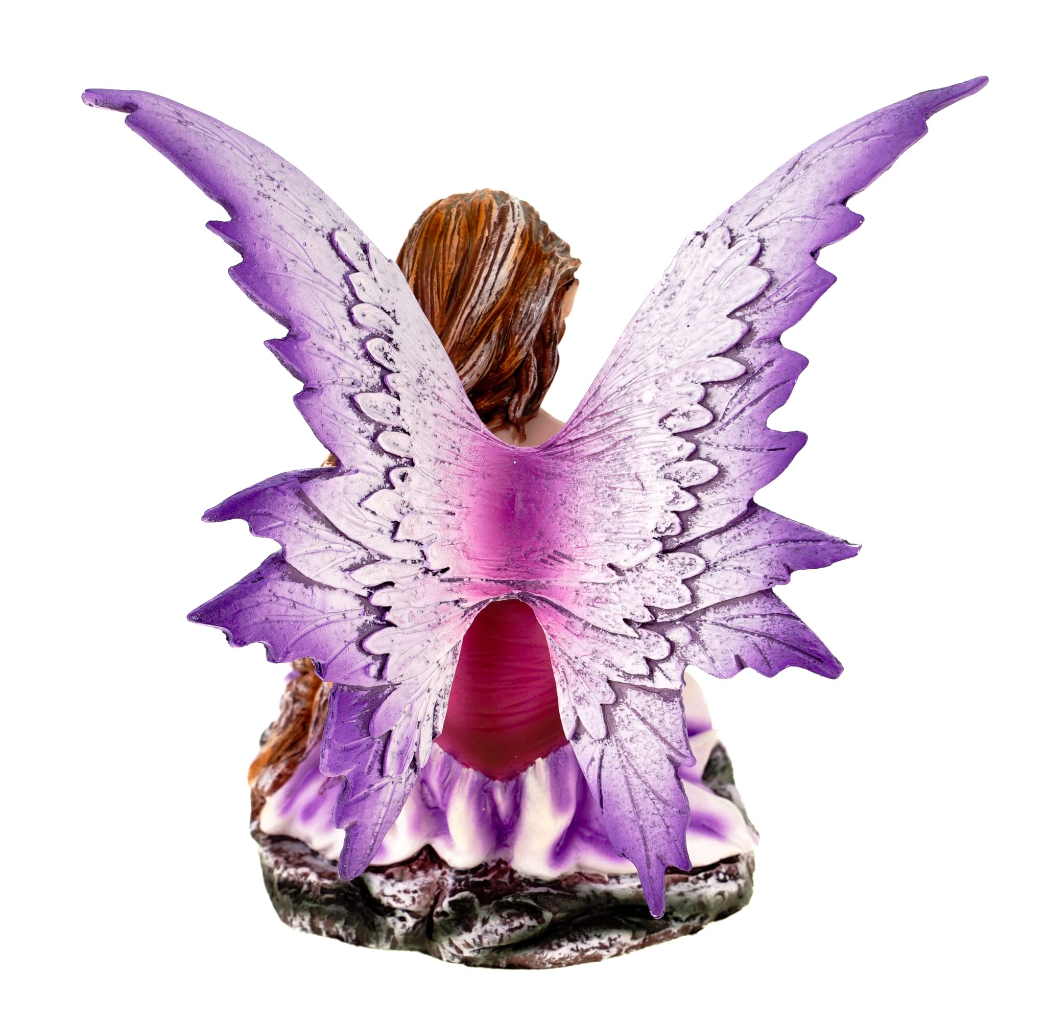 Joh. Vogler Figuren _ Shop Gmbh Pequeño Hadas Litera Leyendo Libro El Lebens 15CM Figura Escultura Ángel Fairy Elfo Pintado a Mano