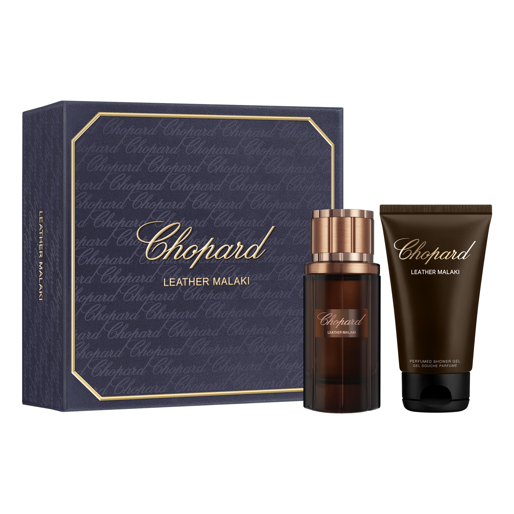 Chopard Leather Malaki Gift Set (Eau de Parfum 80ml + Shower Gel 150ml)-image-15