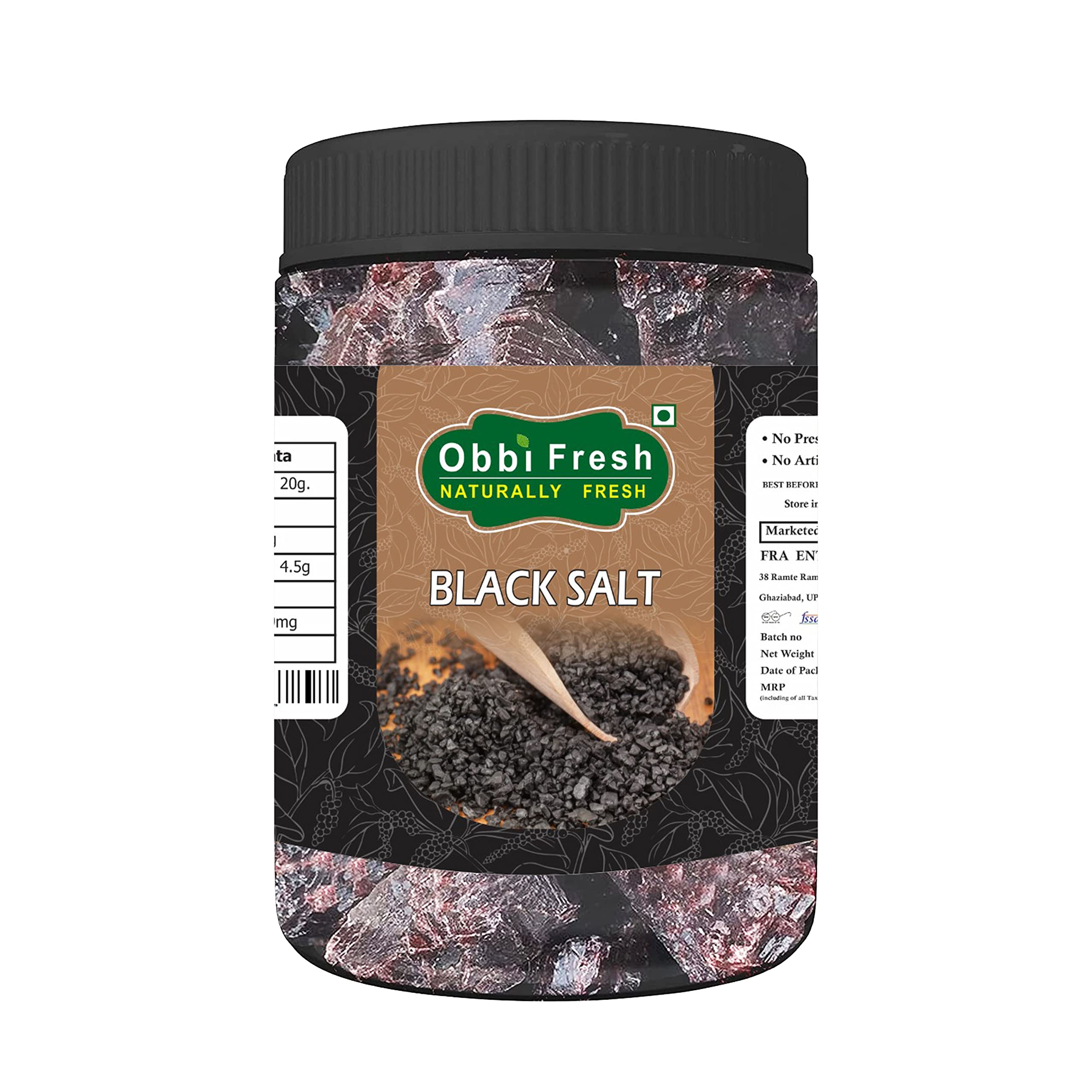 obbi fresh Himalayan Black Salt crystals 750 gm (B0BW9KPHV9) Amazon Price History, Amazon Price Tracker