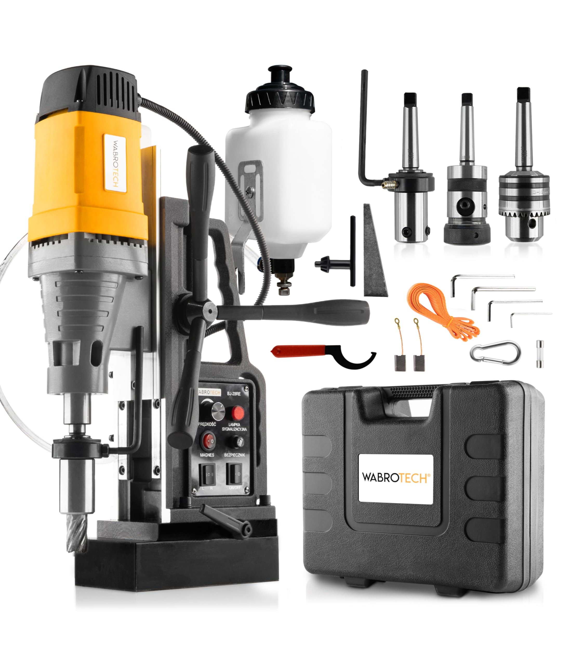 Magnetico Trapano Carotatrice magnetica WT28RE (2.080 W, 13.800 N, 300 giri/min) Max. Carotaggio 60 mm, Attacco Weldon 19 mm +
