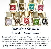 Vista 6 de CANDECraftCo - Aceite de fragancia colgante de aire para automóvil, ambientador automático para aceites esenciales, fragancia, aromaterapia, difusor