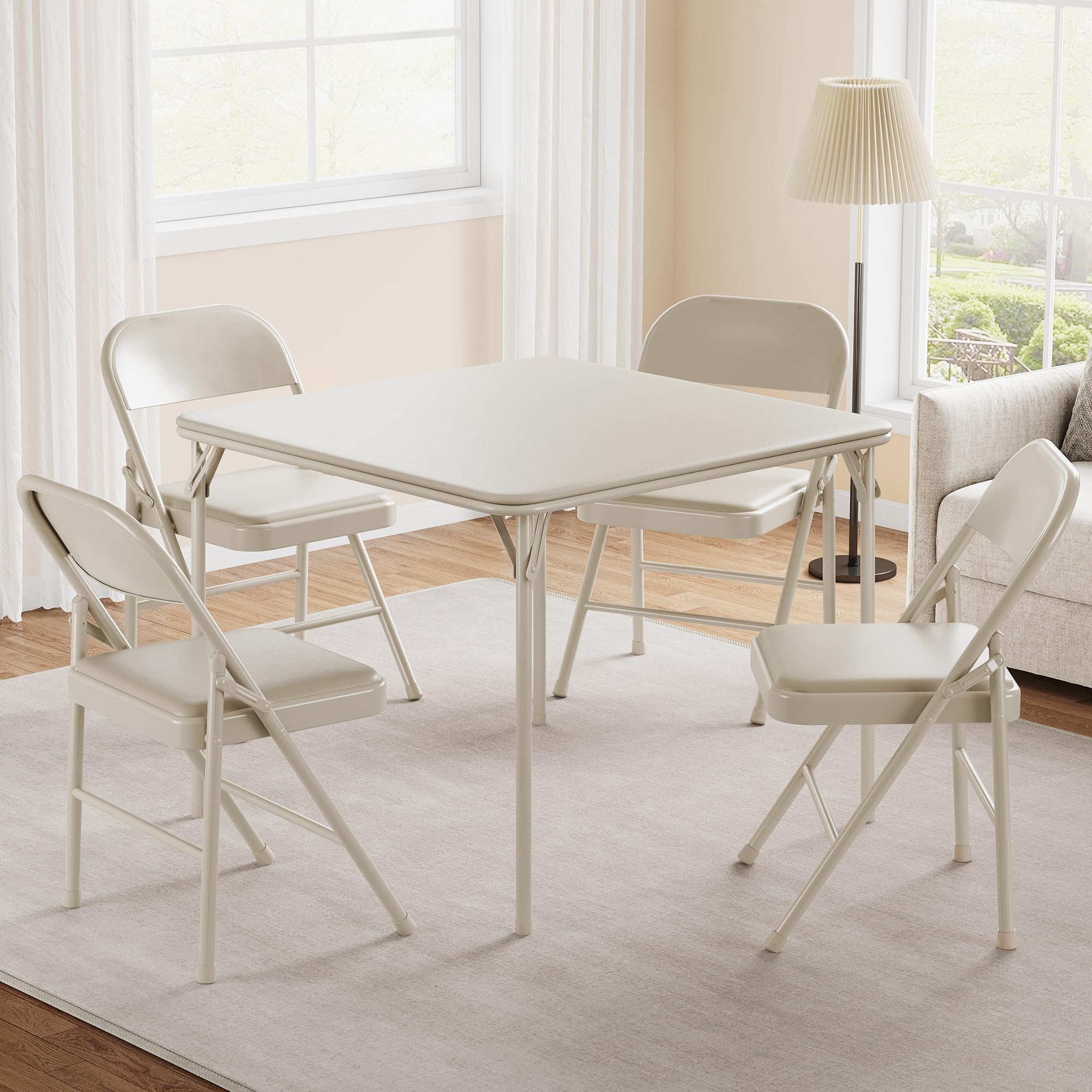 CuisinSmart Folding Card Table and Chair Set