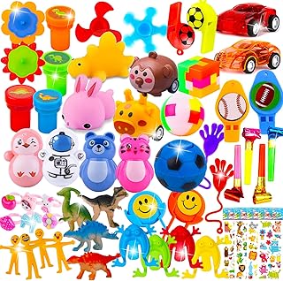 Party Favors for Kids, 58 Pcs Small Toys Prizes Bulk, Goodie Bag Stuffers Pinata Fillers, Treasure Box Toys Classroom Prizes for Gift Bags Student Treats Rewards