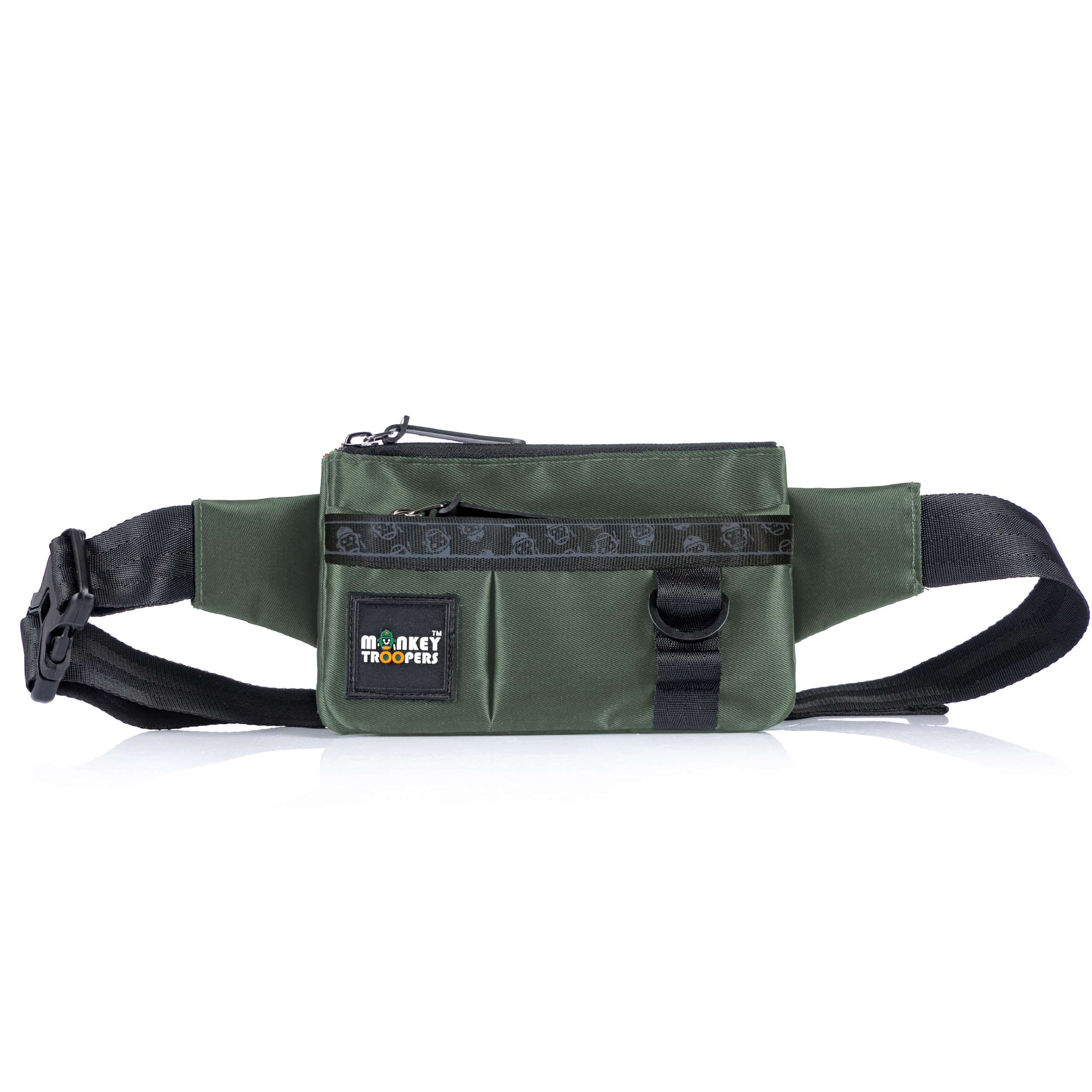 Pockit Waist Bag, Crossbody, Chest Bag for Men Women Girls Boys, Lightweight, Durable, Travel, Hikking, Casual, Dailyuse, Water Resistant (Olive)-image-24