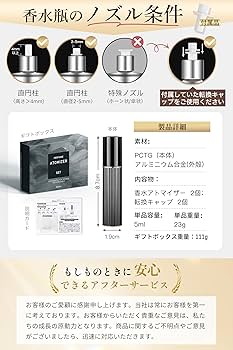 Amazon.co.jp: アトマイザー 【穏やかなゴーャス輝き