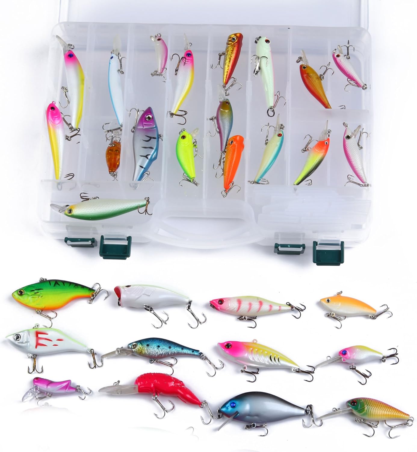 30 fishing fishing lure minnow hard mass 30 points set! Sea bass lure