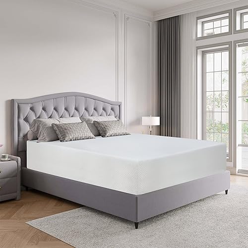 Miniatura 33 de Colchones Queen de 5/6/8/10/12 pulgadas, colchón de espuma viscoelástica de firmeza media para sueño fresco y alivio de presión, colchones de tamaño