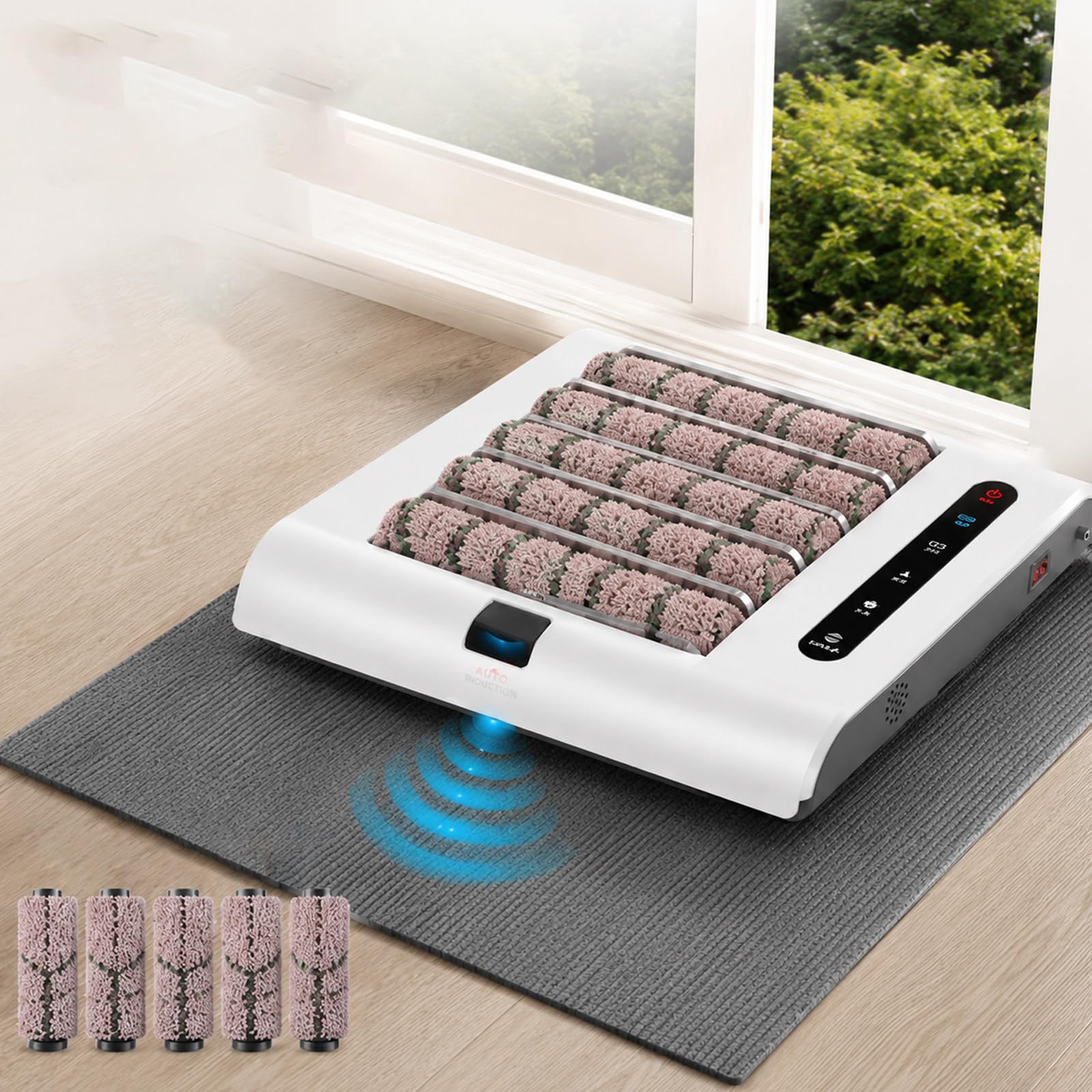 Limpiasuelas Eléctrico con Sensor, 500 RPM, Recargable Standard