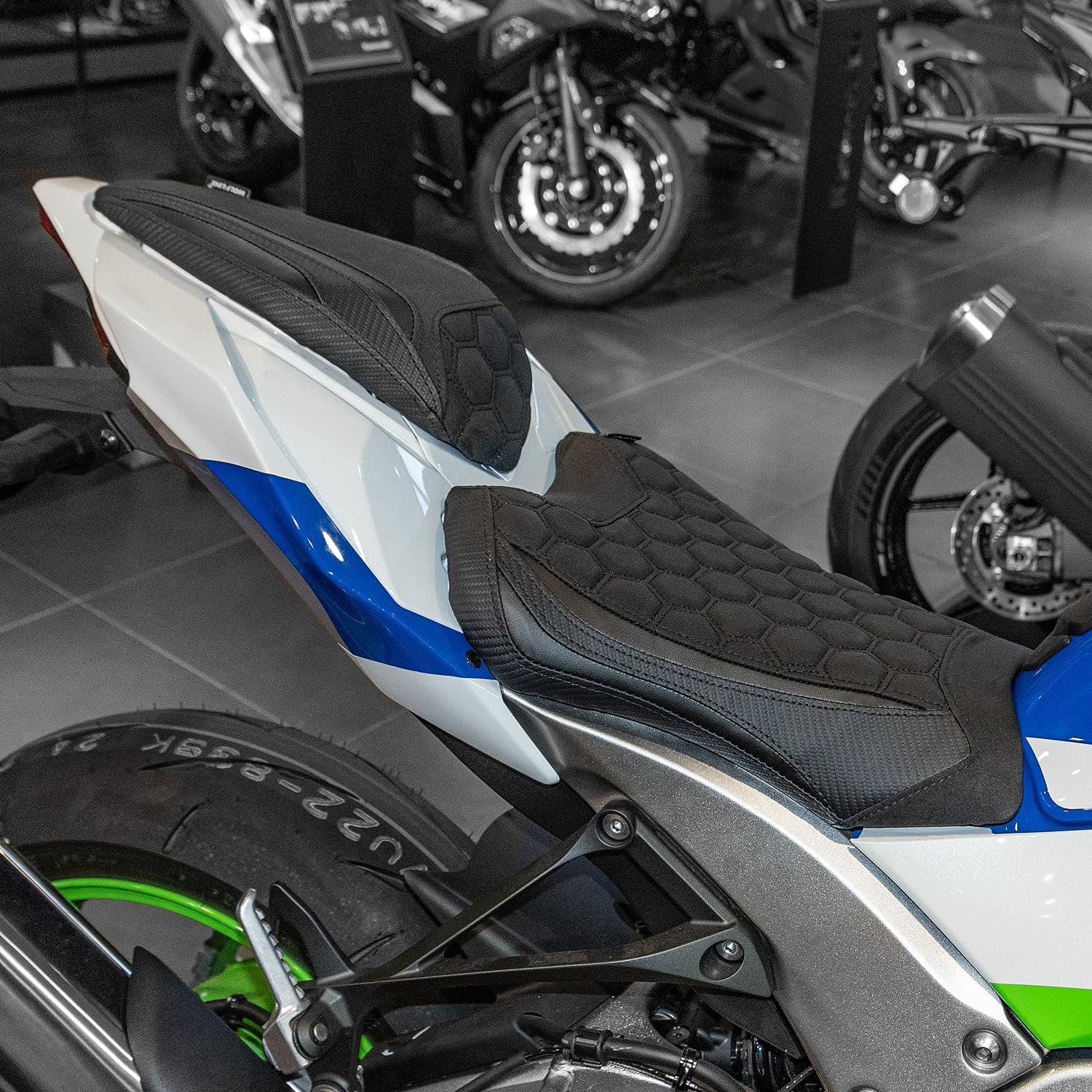 Amazon.com: Motorcycle Driver Passenger Seat for Kawasaki ZX-10R