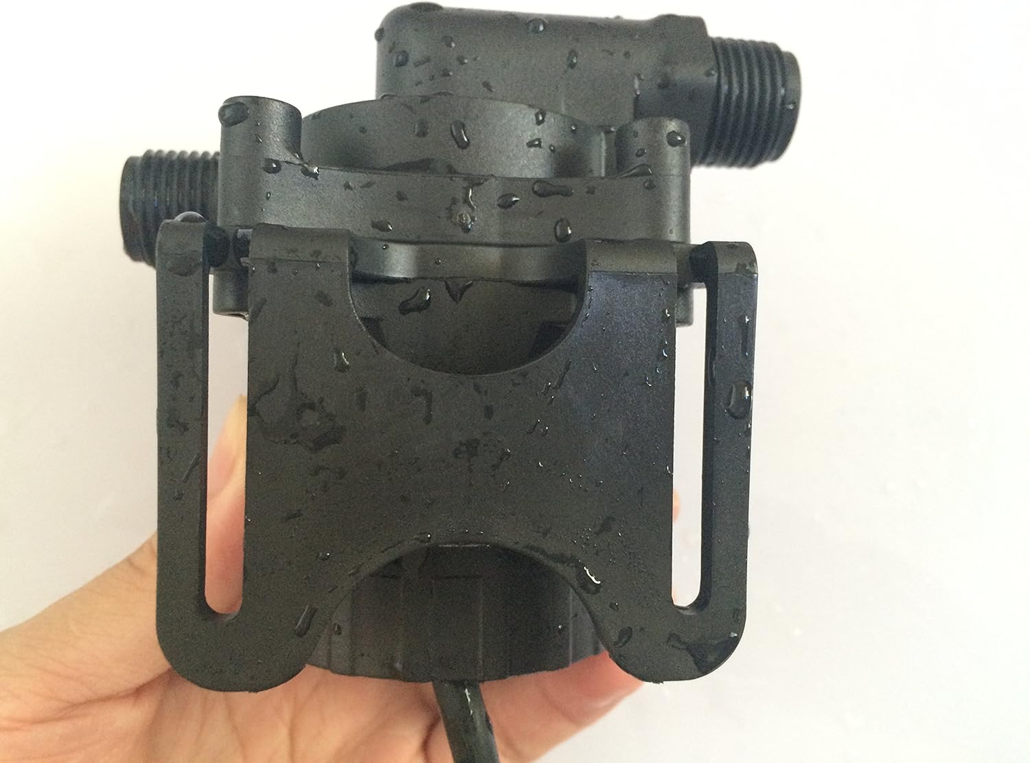 SHYSKY DC50C-2480A 24V Micro Brushless DC Water Circulation Pump 86W, Speed/Flow Adjustable, 8m 26ft Lift 634GPH, Low Noise Continuous Circulation Cooling Pressure Gardening Sys