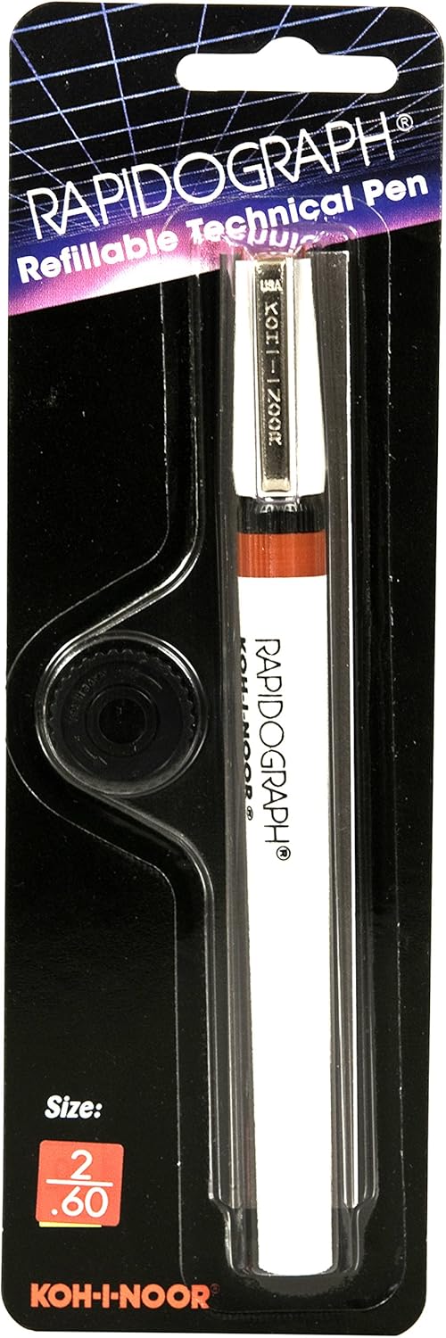 KohINoor Rapidograph Technical and Artist Pen.60mm Nib
