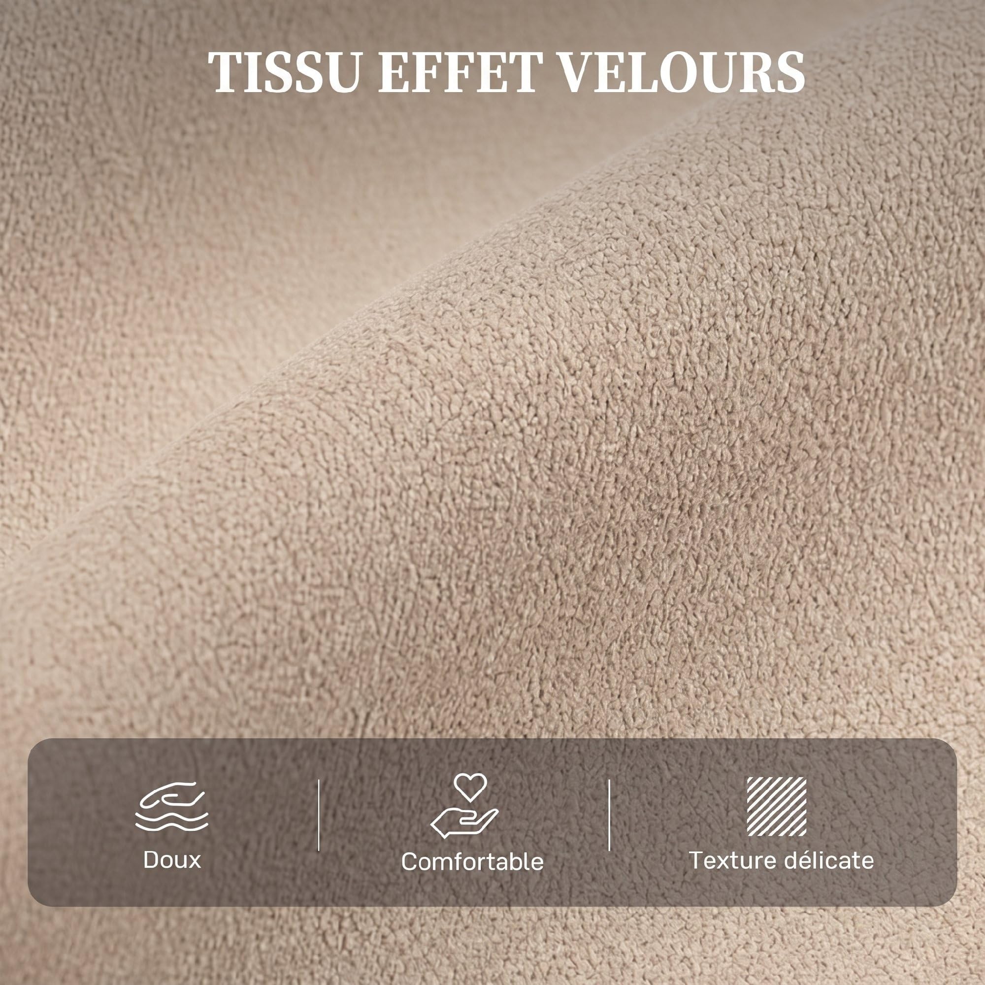 HOMCOM Fauteuil Releveur Électrique Dossier Inclinable Marron
