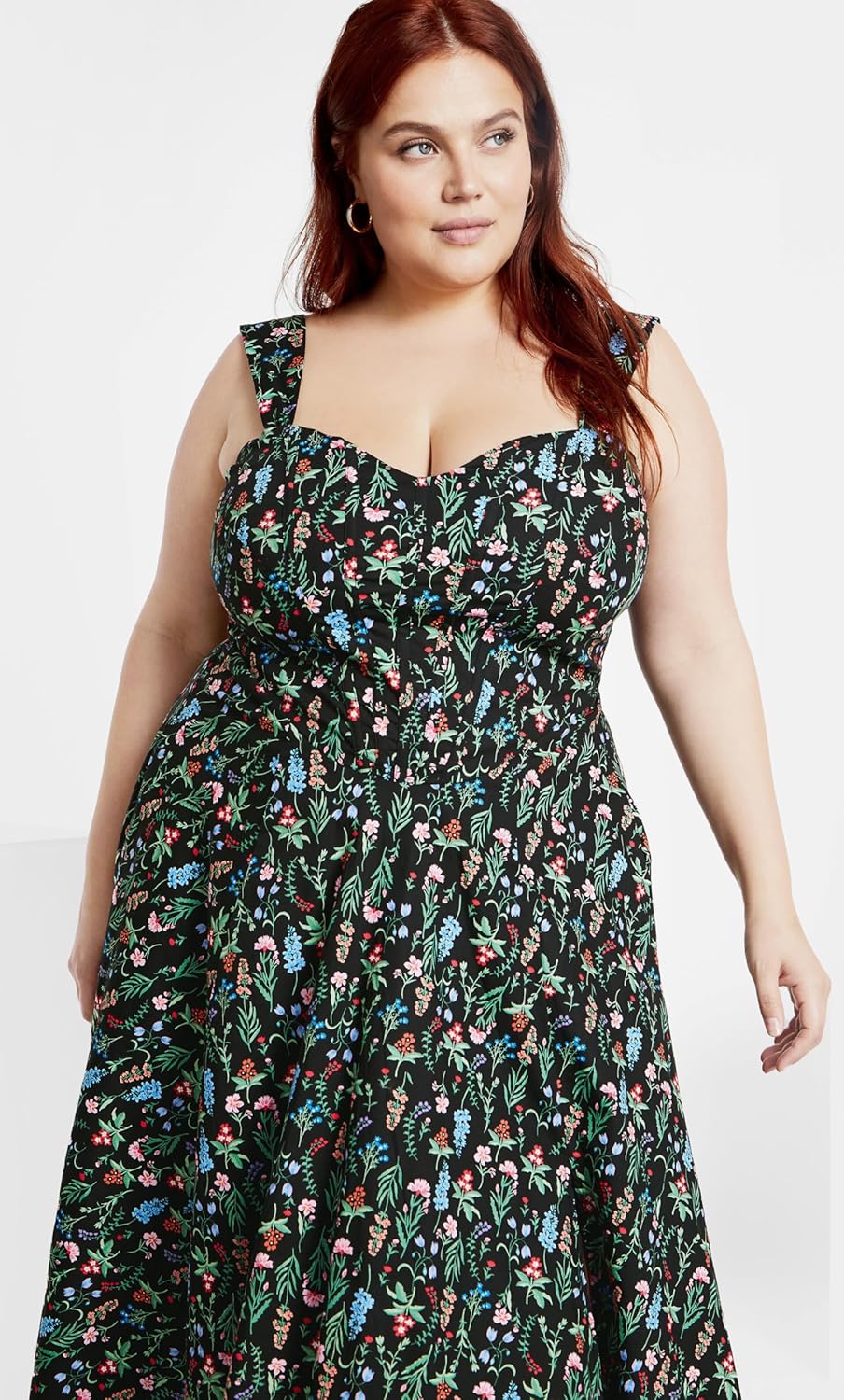 City Chic Women's Plus Size Dress - Marylou Print - Image 5