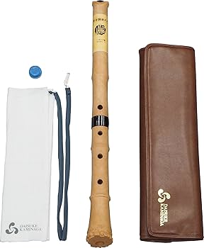 尺八本体 竹製 、教本CD付き 尺八本体 竹製 、教本CD付き