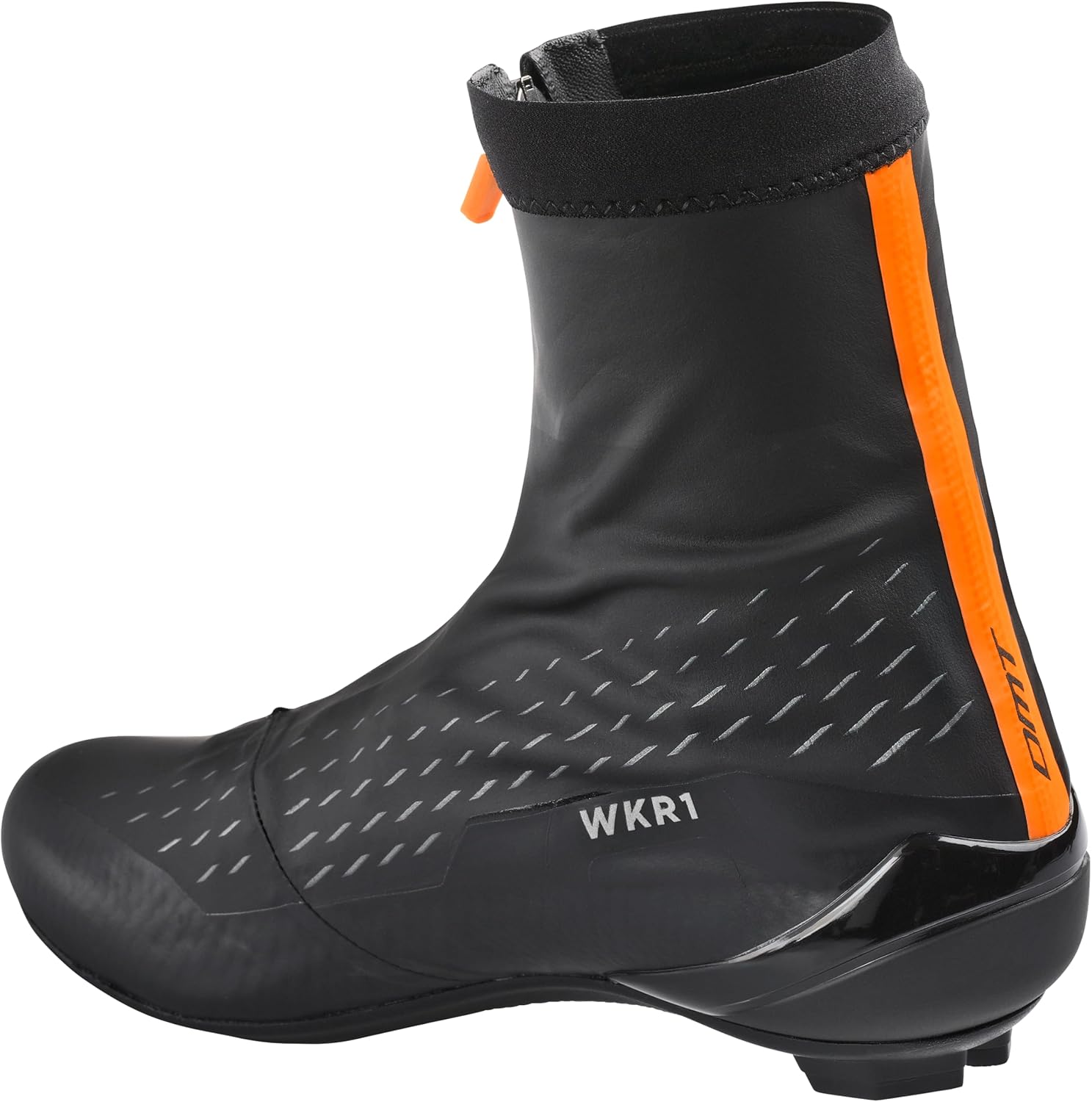 DMT Unisex Wkr1 Winter Cycling Shoes, Black Orange, 7.5 US