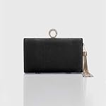 BABEYOND Clutch Purses for Women - Evening Bag Tassel Pendant Clutch for Bride Party Prom Wedding