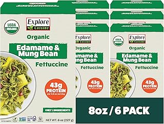 Explore Cuisine Organic Edamame & Mung Bean Fettuccine -Easy-to-Make Pas...