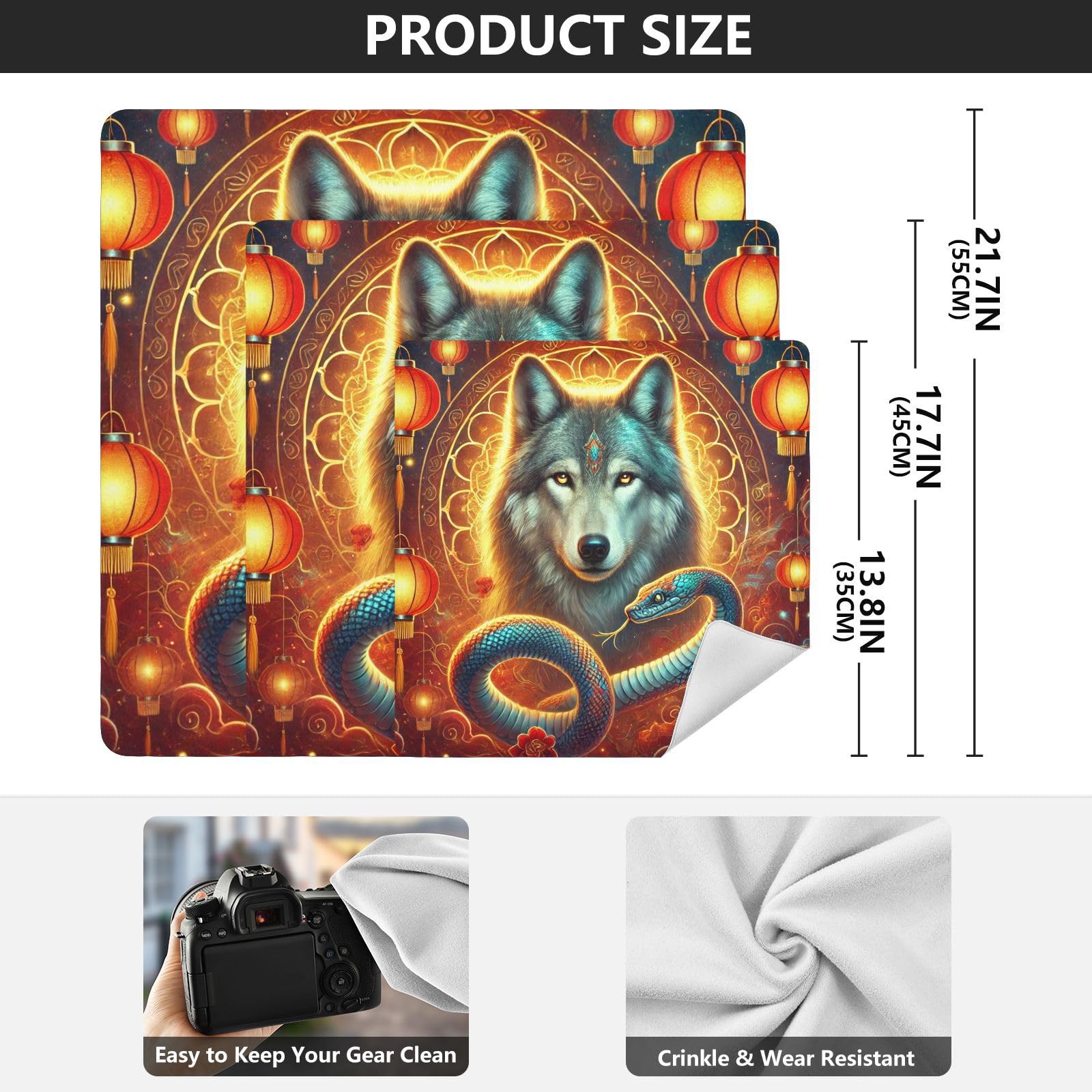 Wolf Snake Orange Protective Wrap 13.8