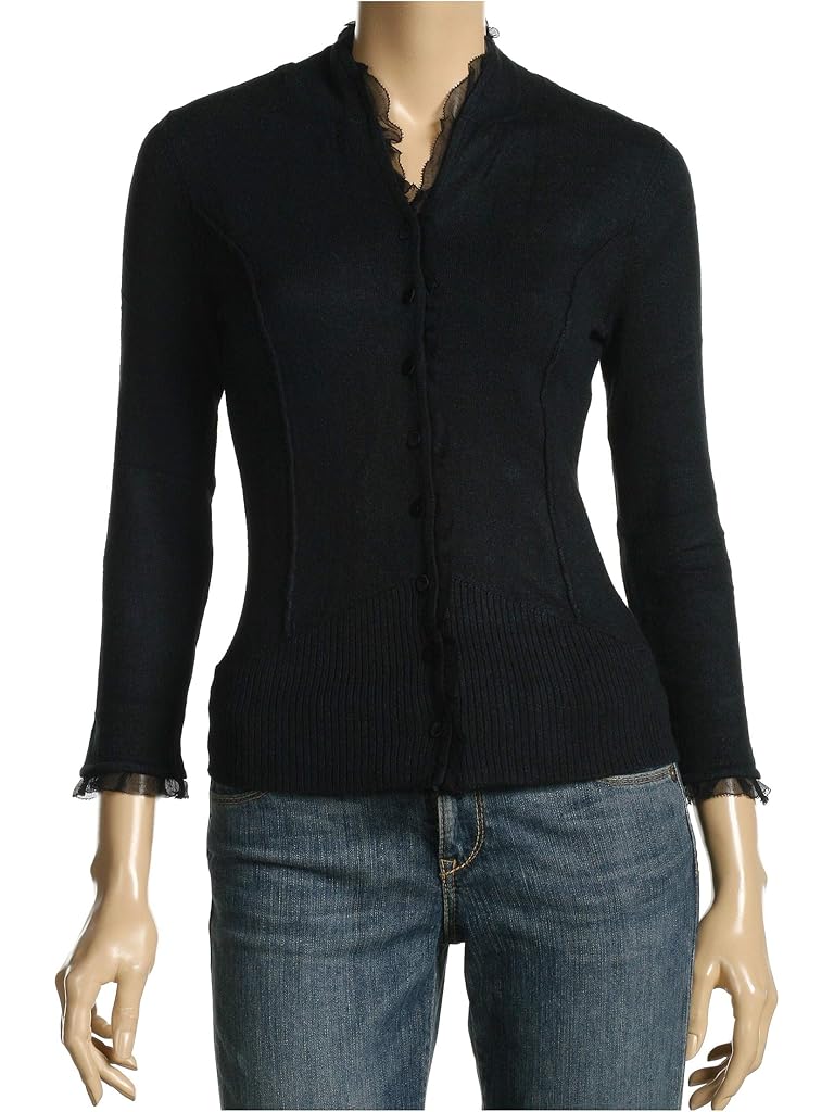 Black NIC+ZOE Party Cardy