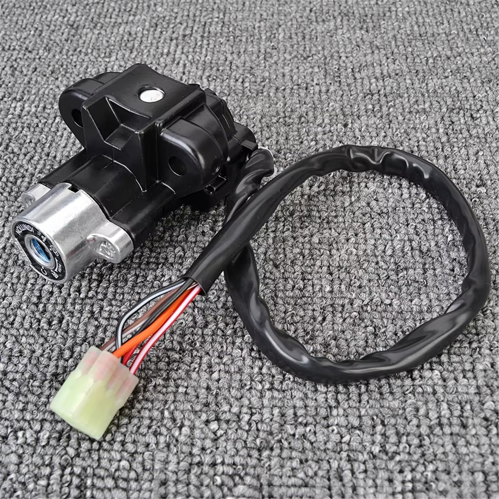 Clé Serrure D'allumage pour Moto pour Suzuki pour GSF600 pour Bandit 95-04 pour GSF1200 97-05 pour GSF 600 1200 Kit Clé Verrouillage Siège Et Bouchon D'allumage Moto