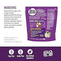 Vista 8 de Brazi Bites Pan de queso brasileño sin gluten: queso cheddar y parmesano Snacks de pan congelados vegetarianos Sin soja Sin ingredientes